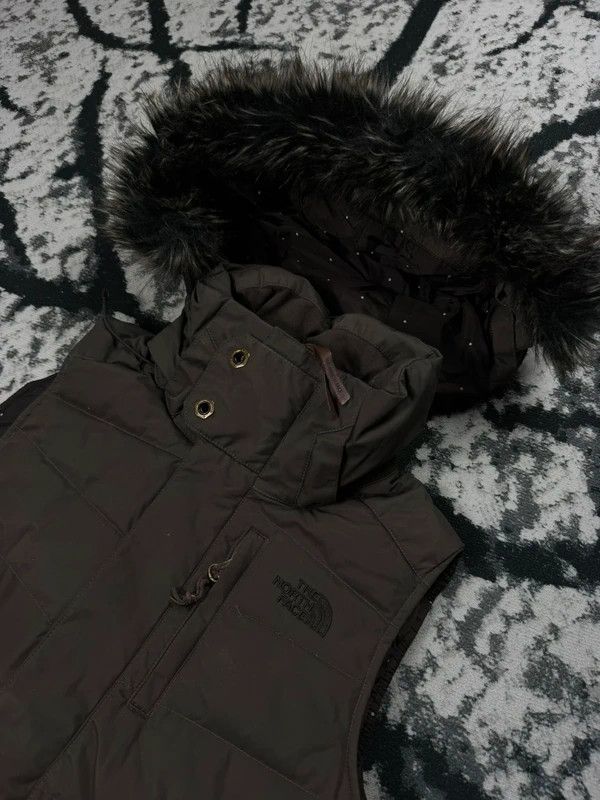 The North Face The North Face 600 XS Down Vest Brown Y2K Avant Garde TNF Size XS / US 0-2 / IT 36-38 - 4 Thumbnail