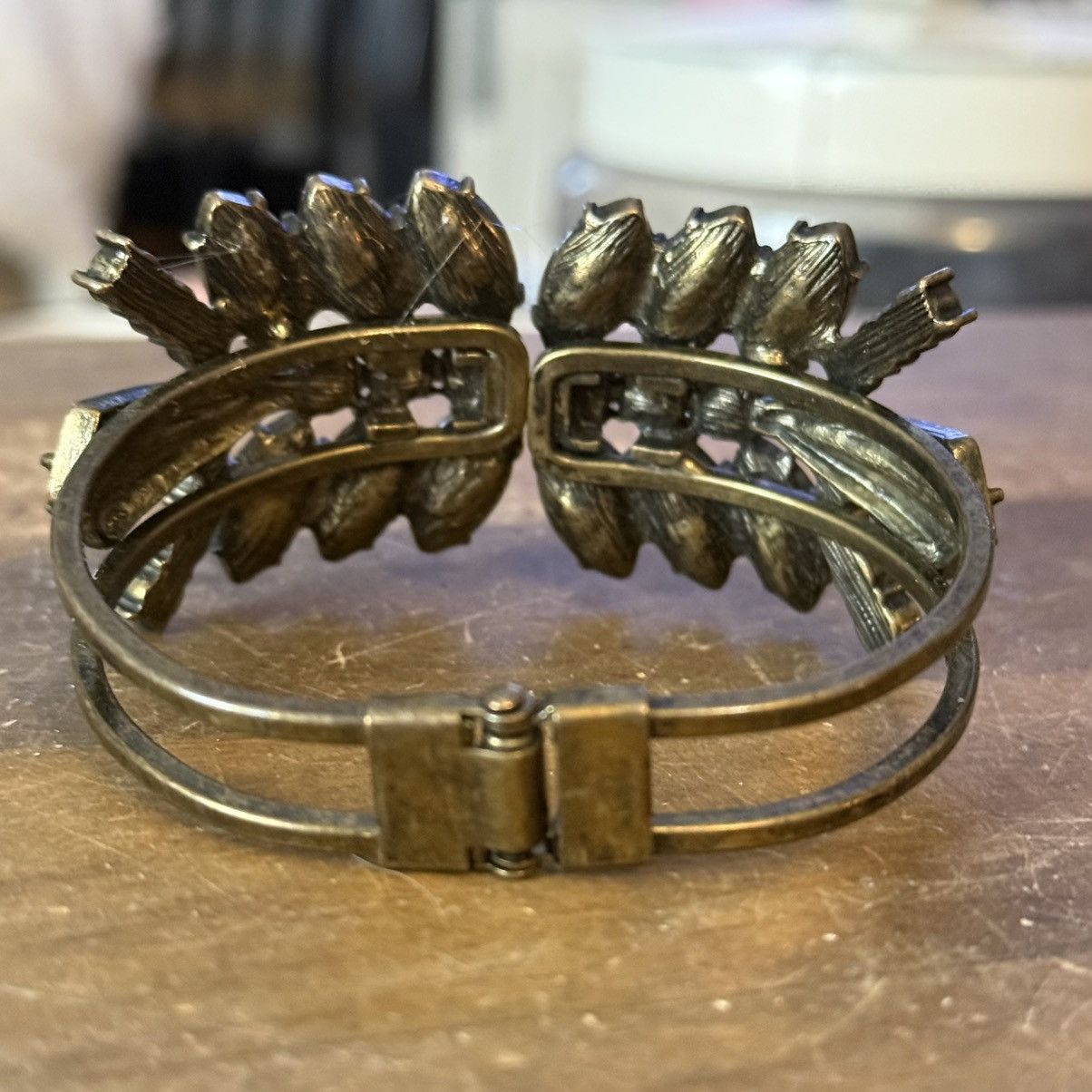Other Bronze tone multicolor stone clamper bracelet Size ONE SIZE - 6 Thumbnail