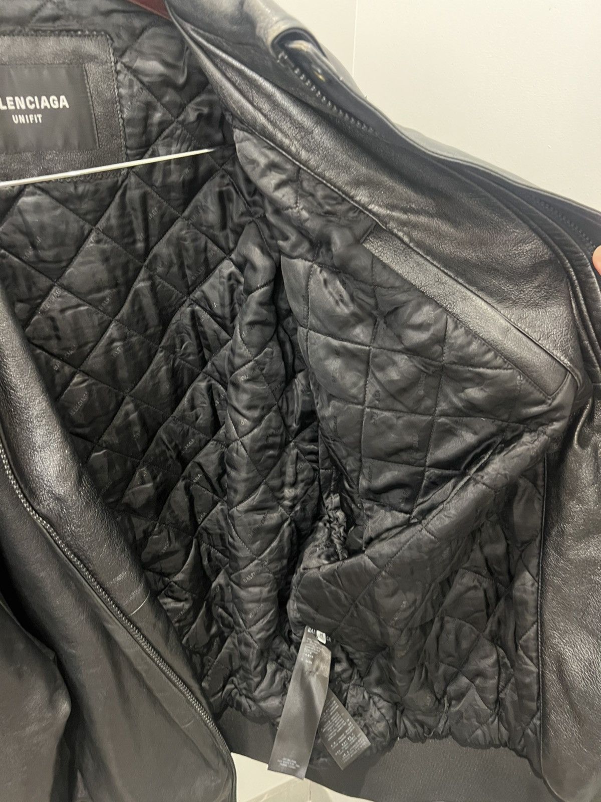 Balenciaga 🔥ORIGINAL VERSION🔥 Sport B Taxi Blouson Leather Jacket Size US M / EU 48-50 / 2 - 10 Thumbnail