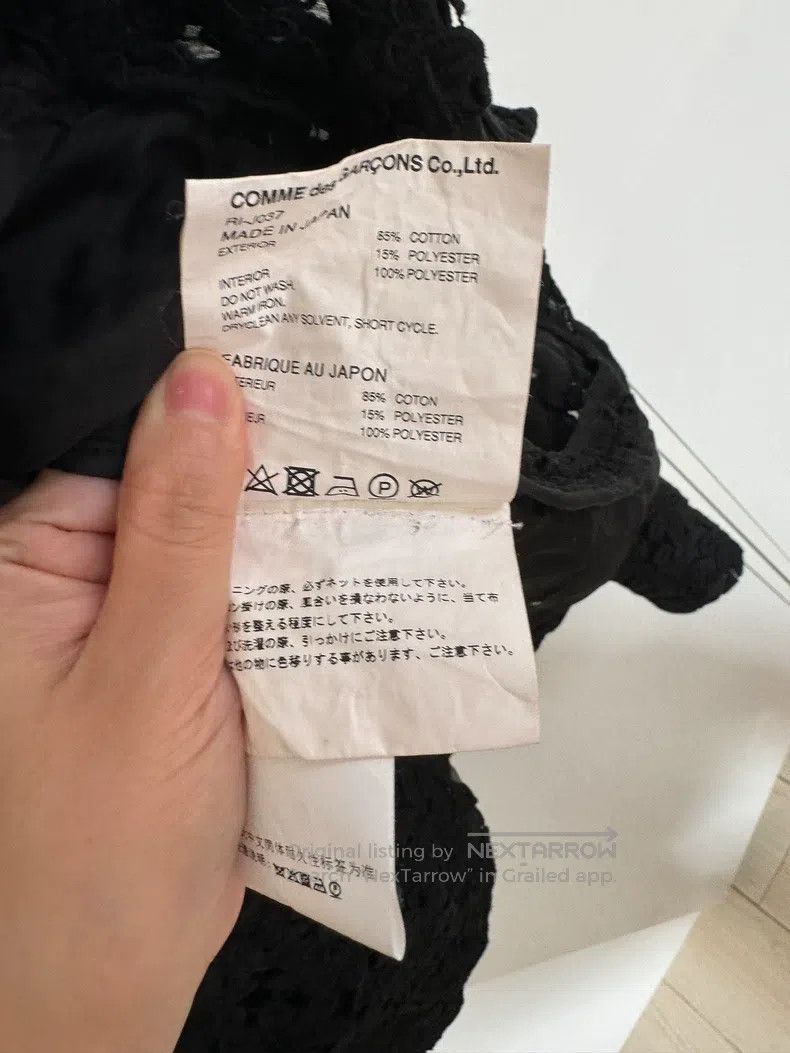 Comme des Garcons Comme Des Garcons Delicate Lace Blazer Jacket Size S Size S / US 4 / IT 40 - 5 Thumbnail