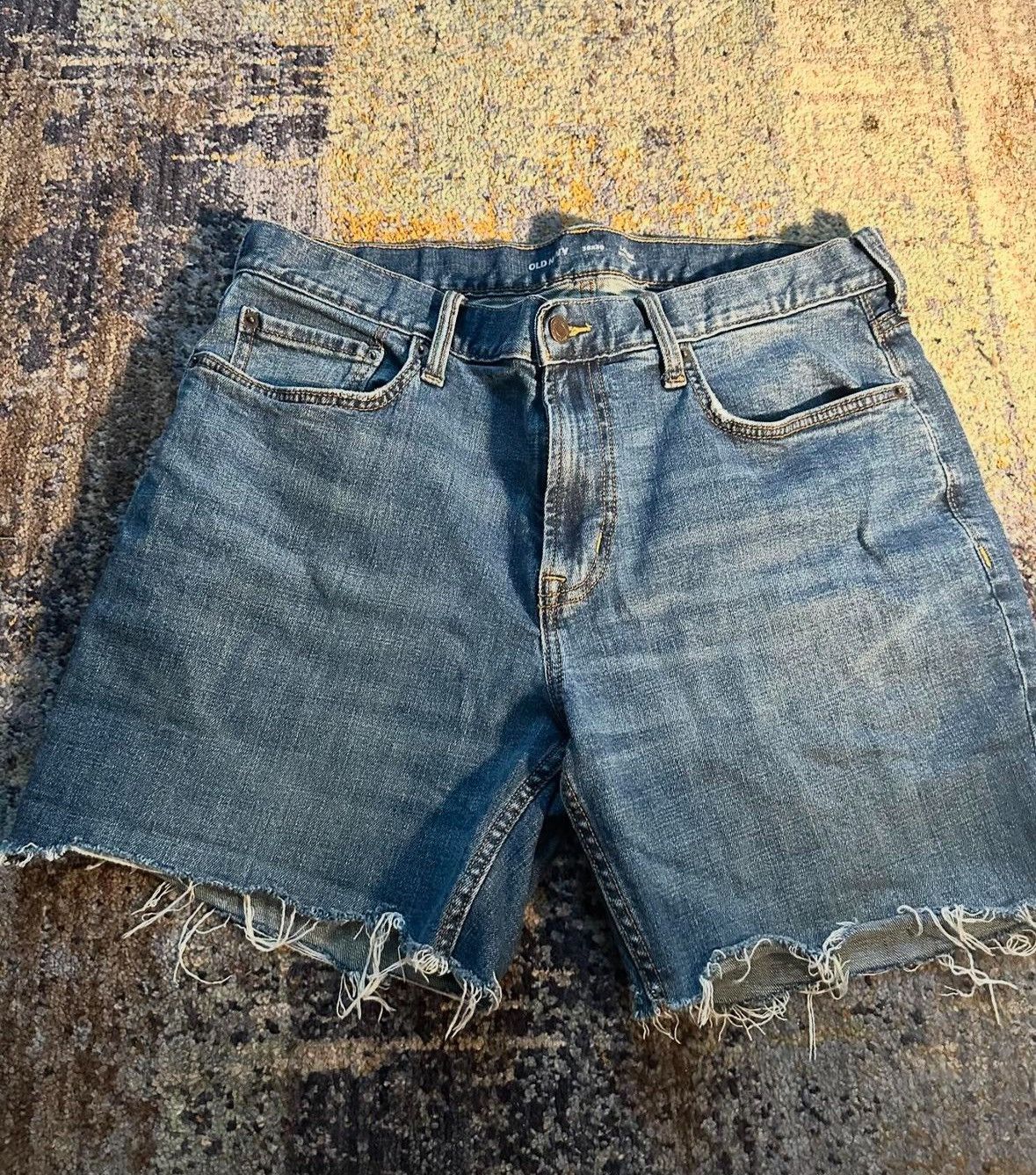 Vintage blue navy jorts Size 32" / US 10 / IT 46 - 1 Thumbnail