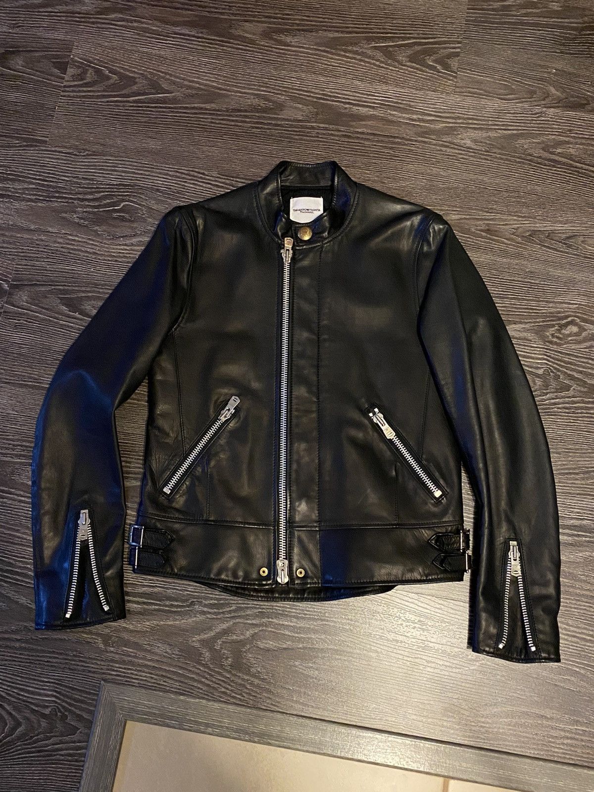 Takahiromiyashita The Soloist. AW16 Leather Cafe Racer Motorcycle Jacket |  Grailed