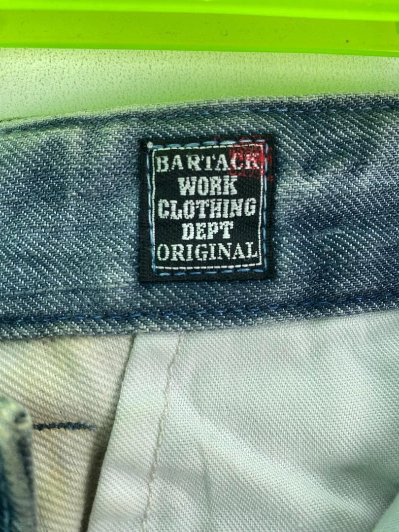 Japanese Brand Vtg 90s BARTACK japan denim stone wash work pant Size US 30 / EU 46 - 7 Thumbnail