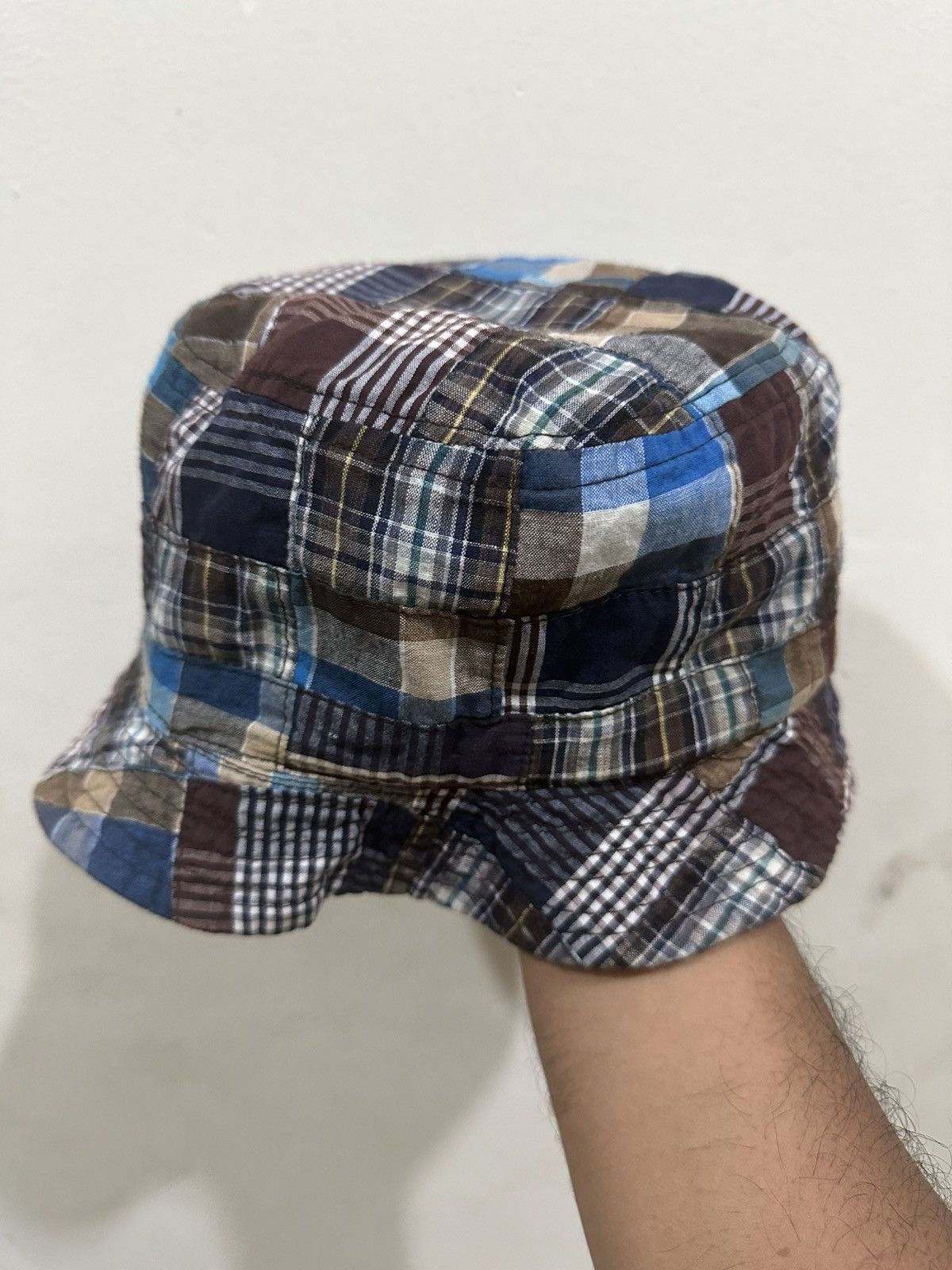 Vintage Beams Patchwork Style Bucket Hat Size ONE SIZE - 3 Thumbnail