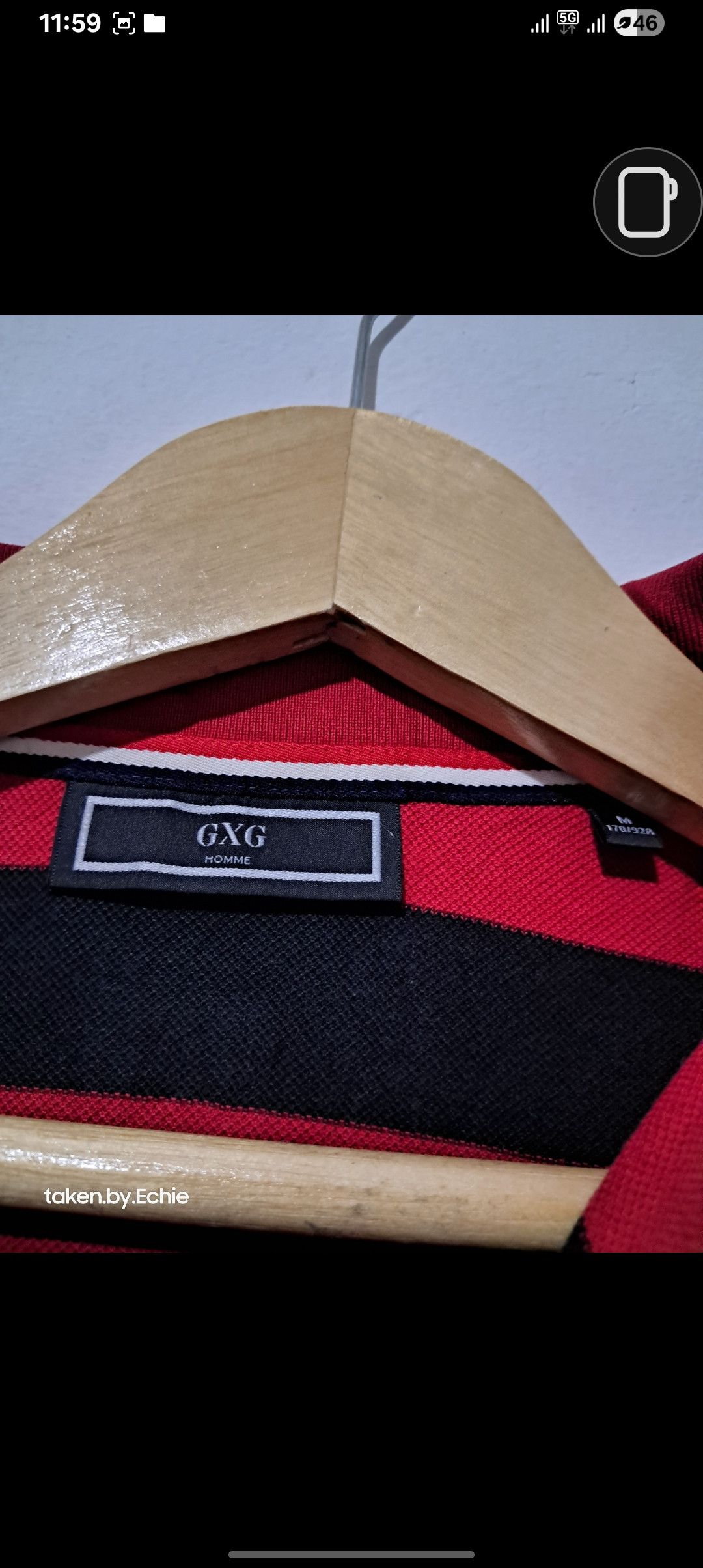 Other GXG Homme. Poloshirt. Red and Black. SALE Size US M / EU 48-50 / 2 - 2 Thumbnail