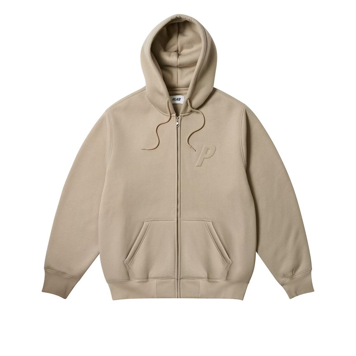Palace Palace Skateboards Slant Zip Shell Jacket Grey Mens Size L