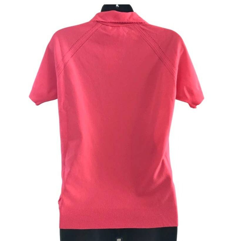 Vintage Vintage 70s Pink Short Sleeved Spring Sweater Size Medium Size M / US 6-8 / IT 42-44 - 4 Thumbnail