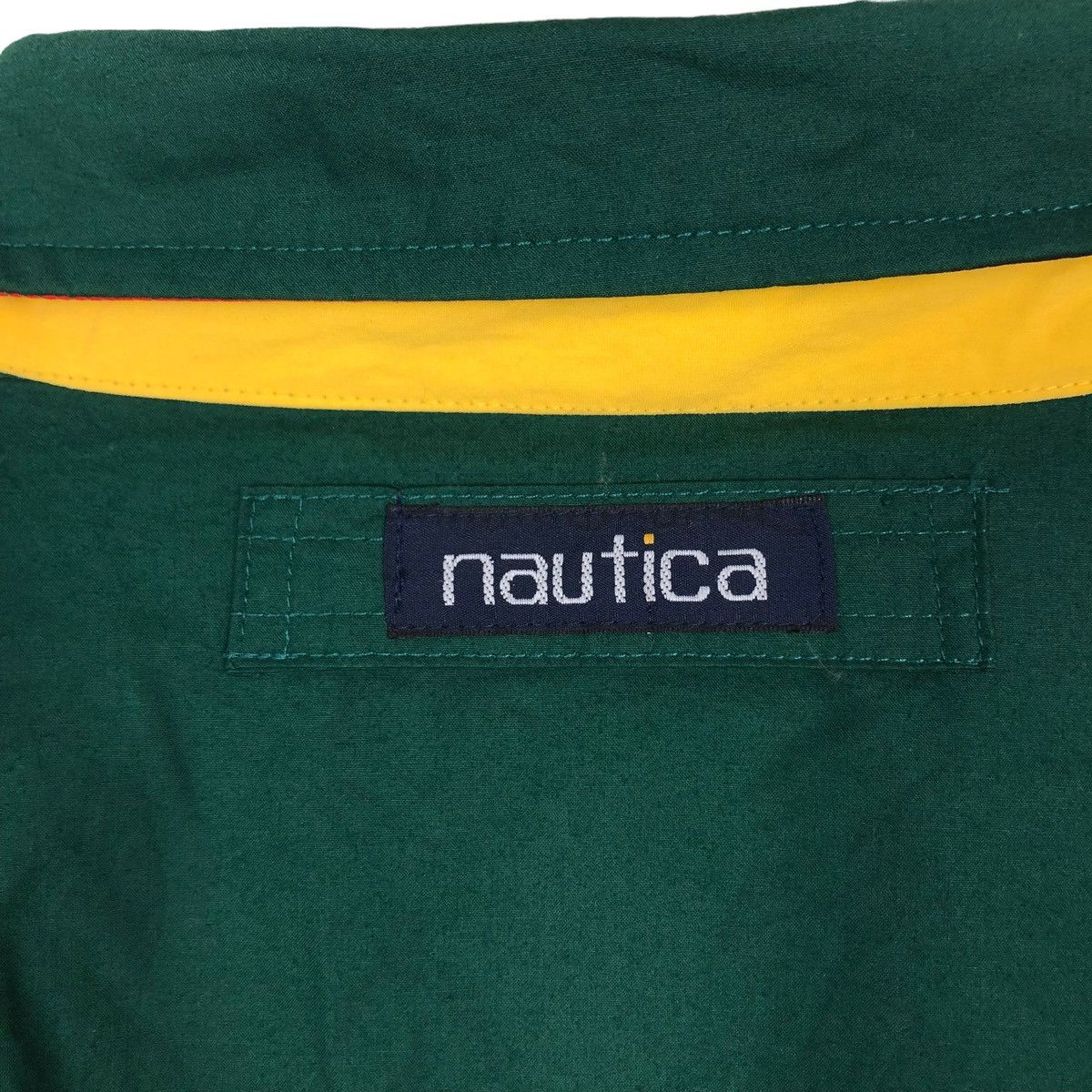 Nautica 🔥90s Bomber Jacket Reversible Overprint Nautica Color Block Size US XL / EU 56 / 4 - 18 Thumbnail