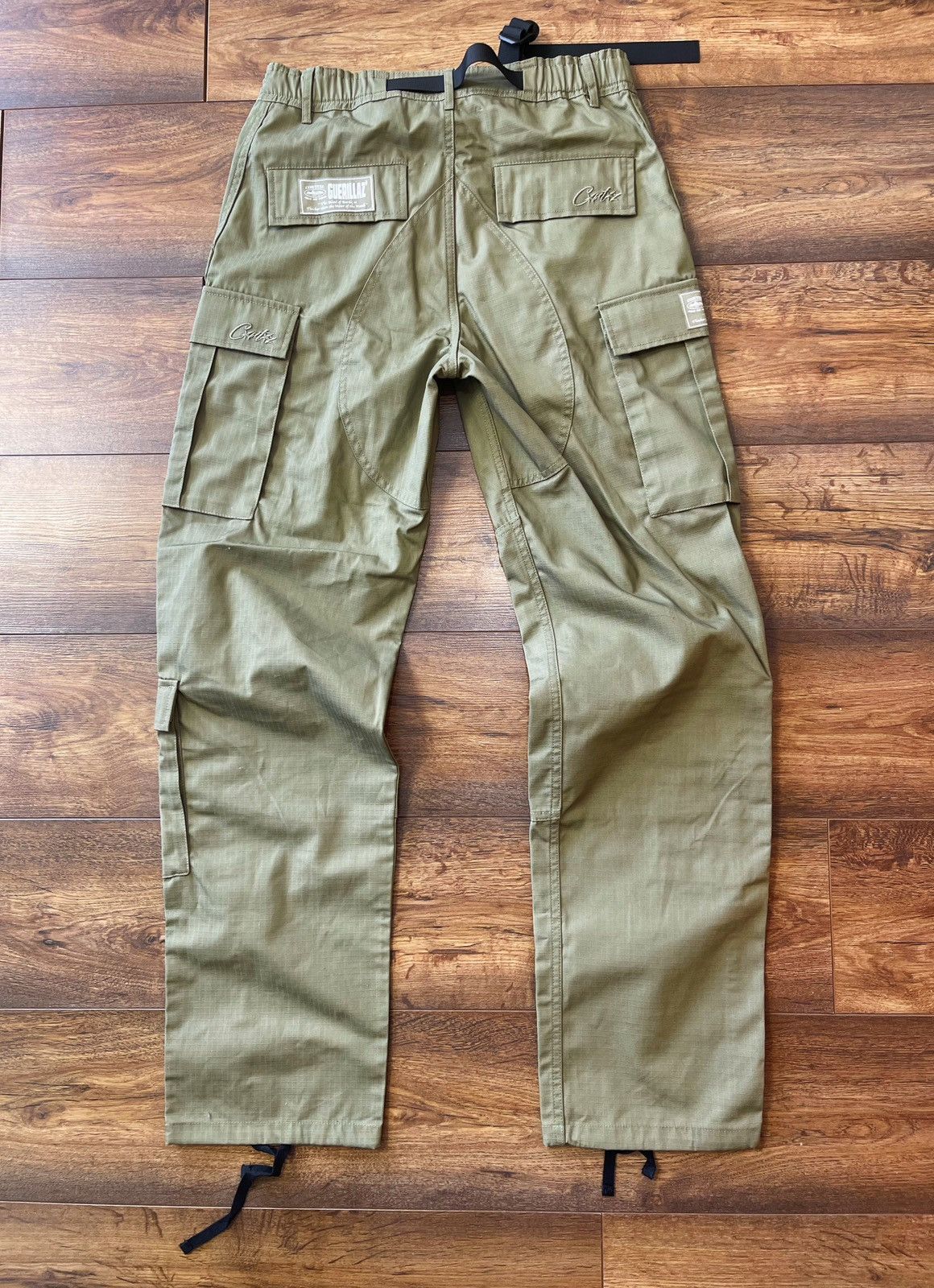 Corteiz Corteiz Guerrillaz Cargo Pants Tonal Khaki Combat Trousers Size US 32 / EU 48 - 13 Thumbnail