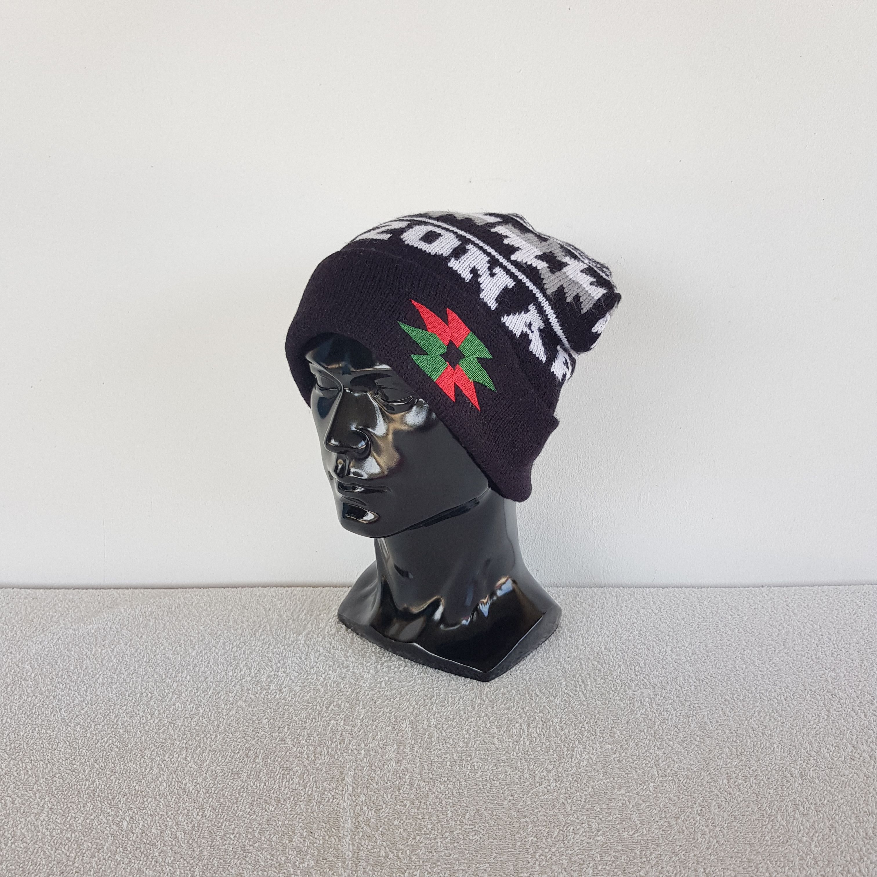 Japanese Brand Vintage Arizona Aztec Psychedelic Beanie Snow Caps Ski Hats Size ONE SIZE - 1 Thumbnail