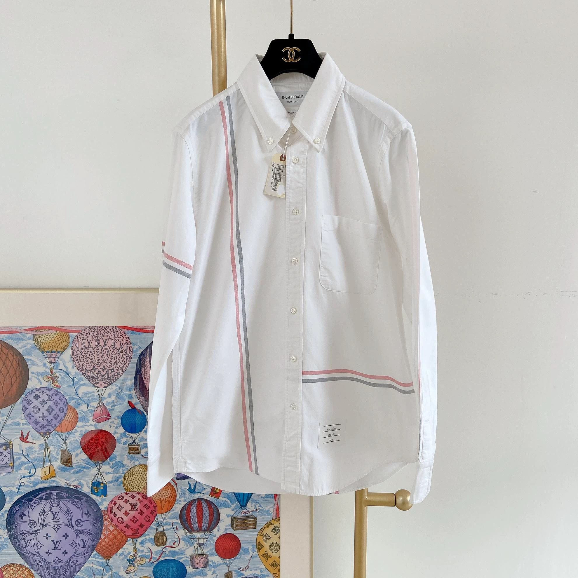 Thom Browne Thom Browne White Shirt US 2 Tagged Size US M / EU 48-50 / 2 - 1 Thumbnail