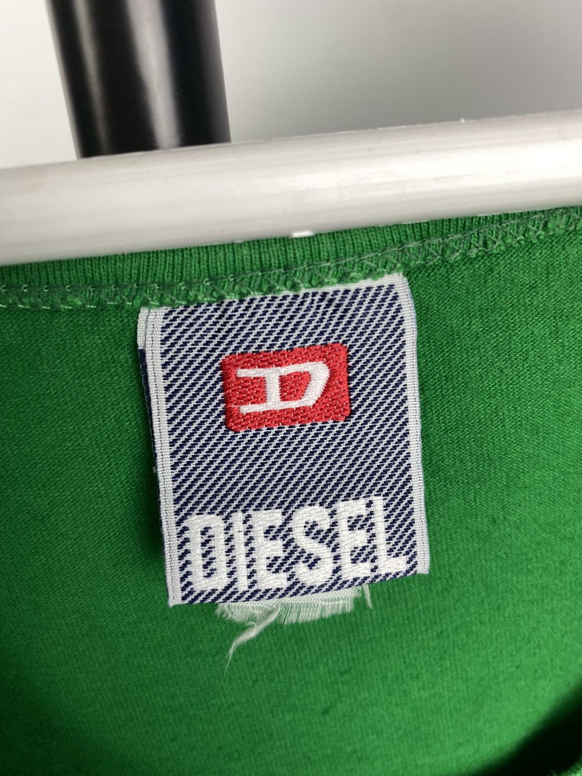 Diesel × Vintage Y2K Diesel Avant Garde Tank Top Back Print Streetwear Hype Size US M / EU 48-50 / 2 - 6 Thumbnail