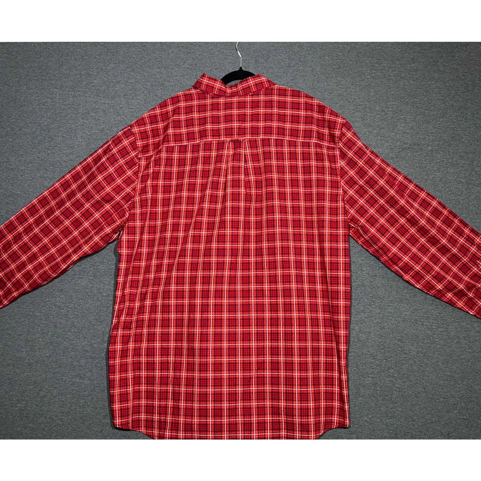 Saddlebred Saddlebred | Men's Wrinkle Free Plaid Button Down Shirt | XL Size XL / US 12-14 / IT 48-50 - 2 Thumbnail