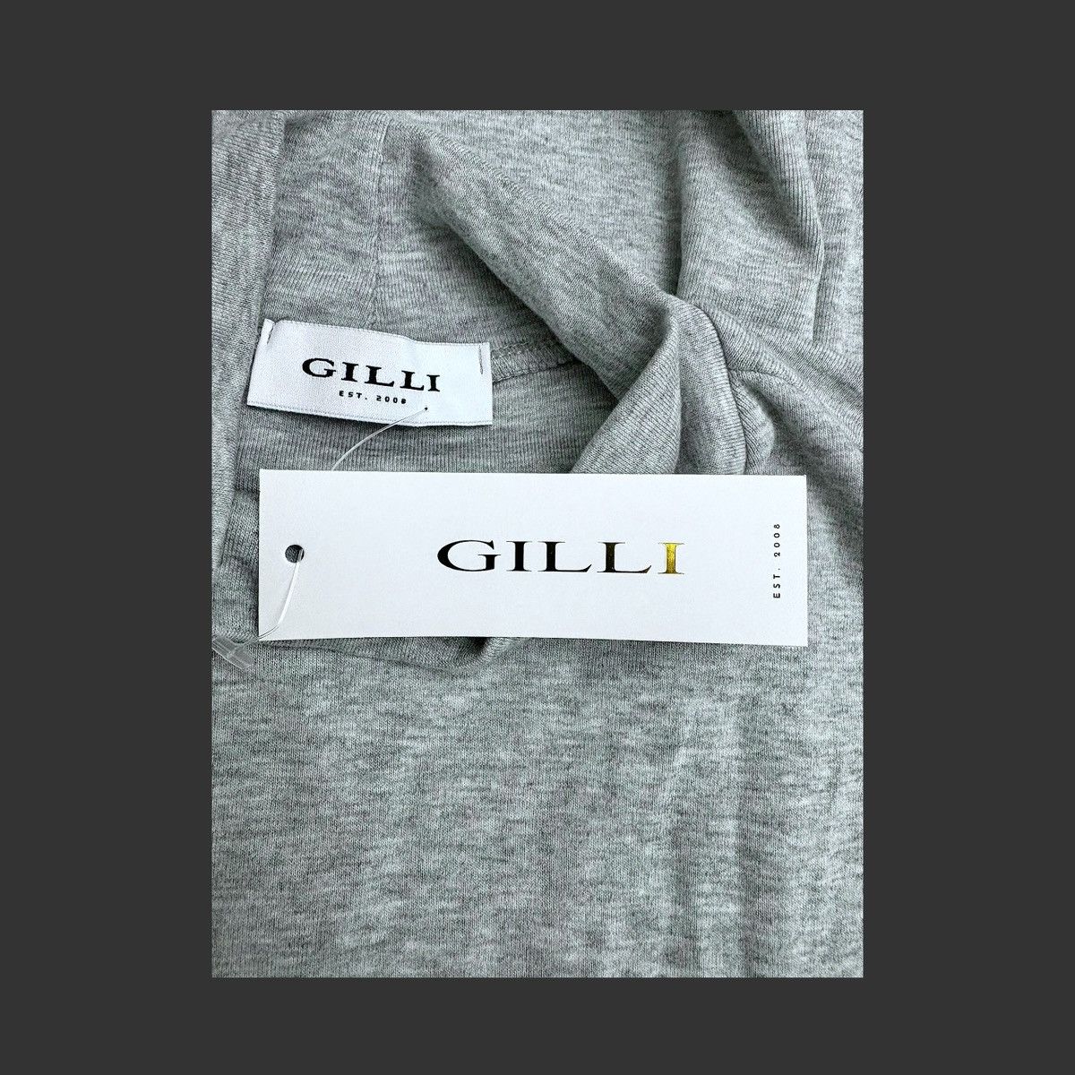 Other Gilli Women’s Gray Short Sleeve Drop Waist Mini Dress Sz M Size M / US 6-8 / IT 42-44 - 9 Thumbnail