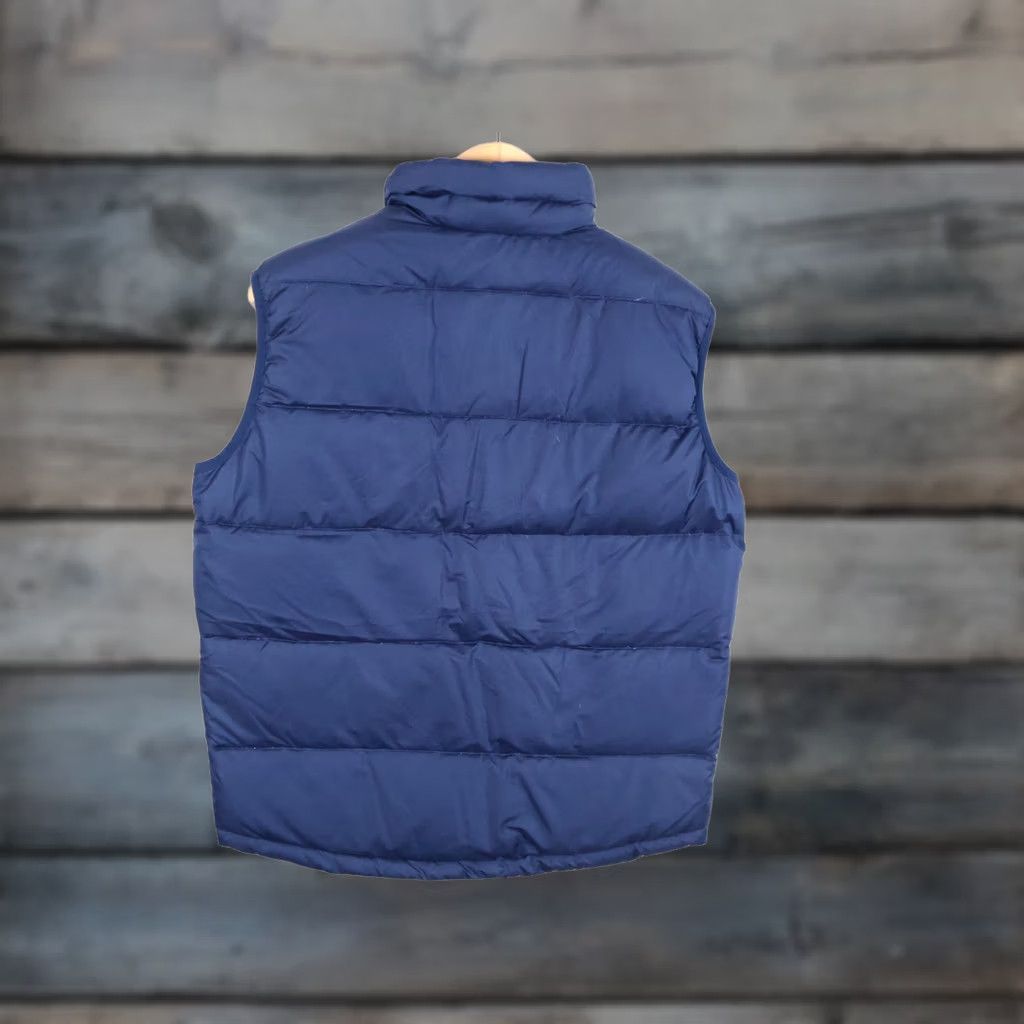 Abercrombie & Fitch Abercrombie & Fitch Vest Down Feather Puffer Zip Up Front Full Zip Insulated Blue M Medium Mens Vest 90s Outdoor Casual Front Pockets Size US M / EU 48-50 / 2 - 1 Thumbnail