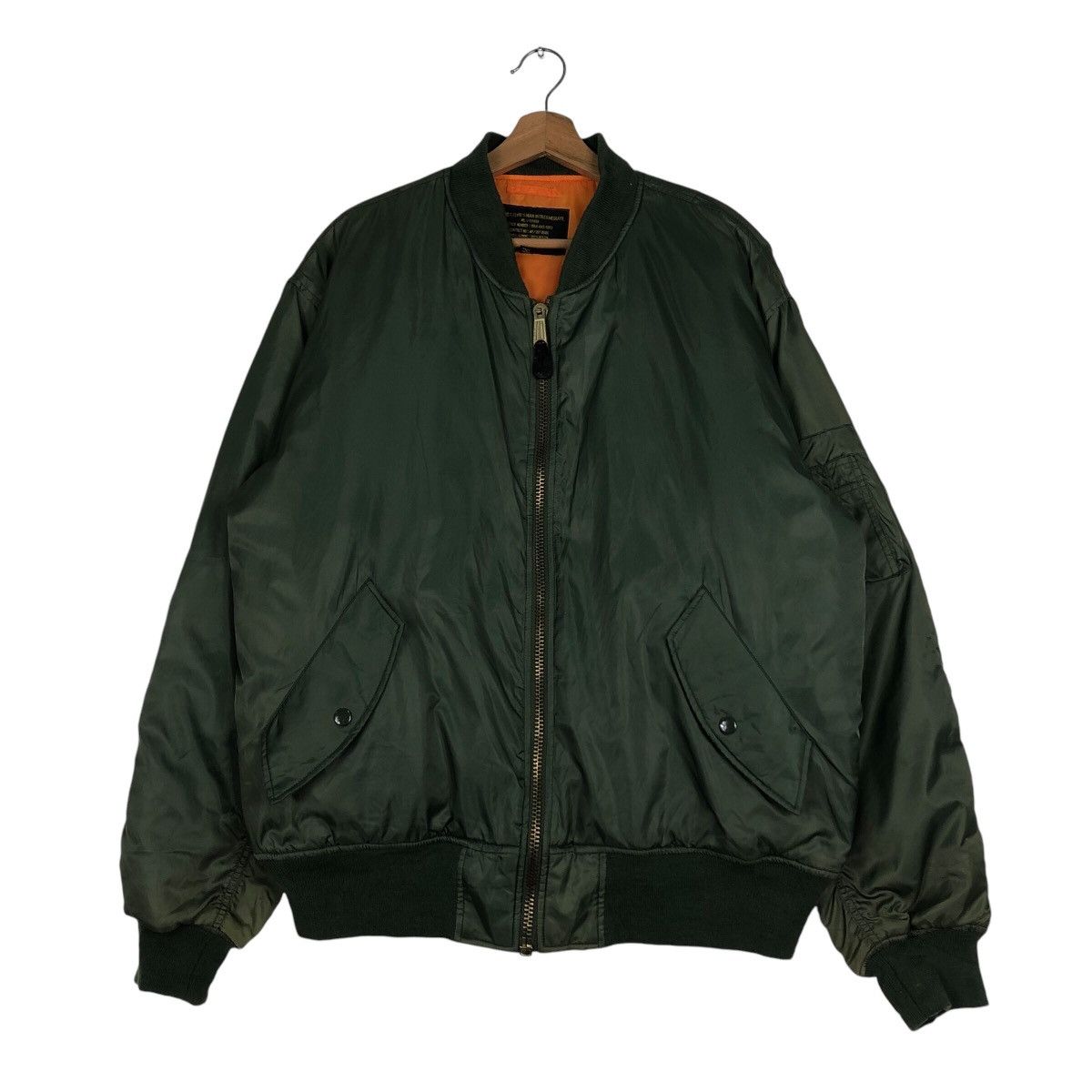 Japanese Brand Vintage RiotRiot Bomber Jacket Military Design Issey Miyake Size US L / EU 52-54 / 3 - 2 Thumbnail