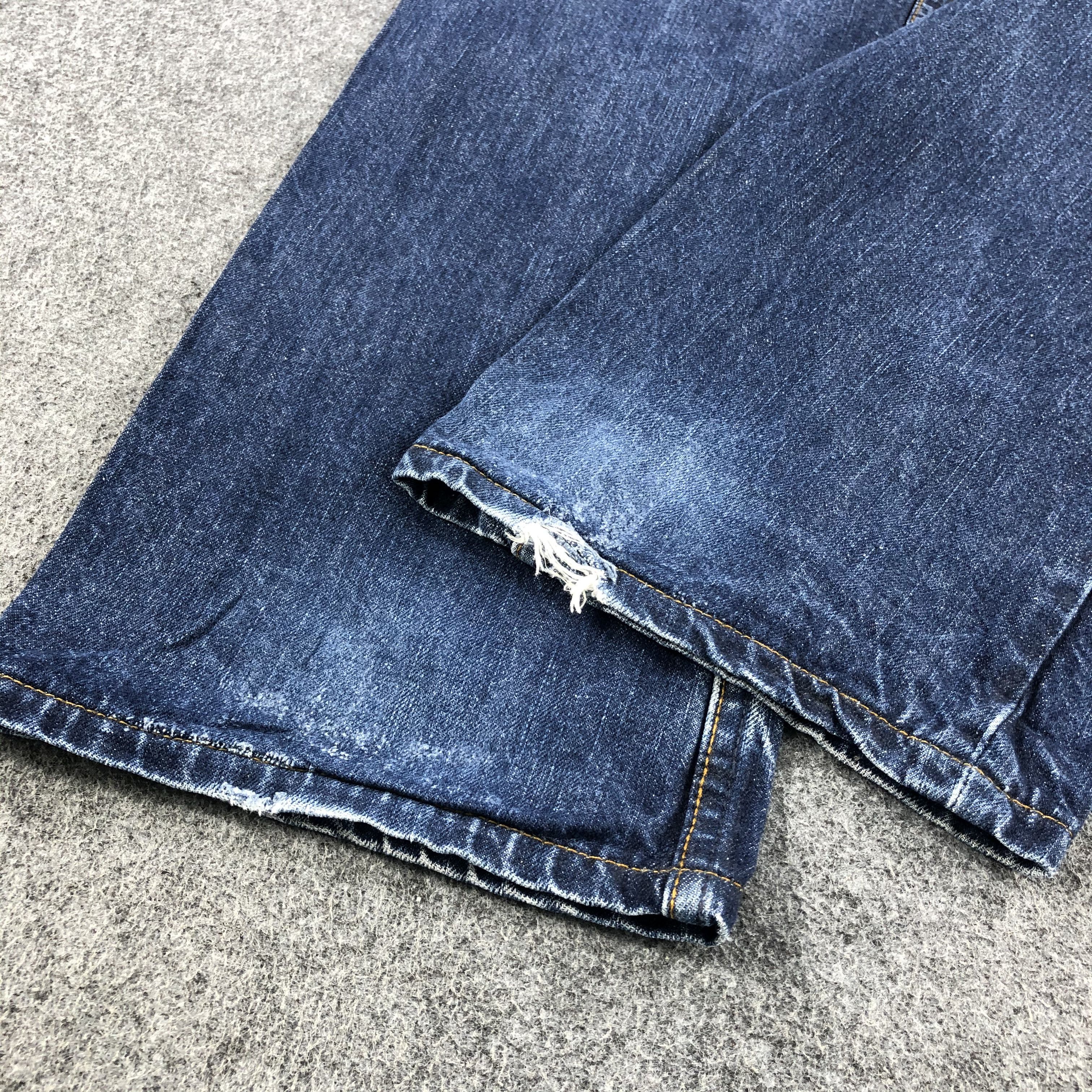 Levi's Vintage Blue Wash Levis 501 Denim Jeans-JM958 Size US 33 - 5 Thumbnail