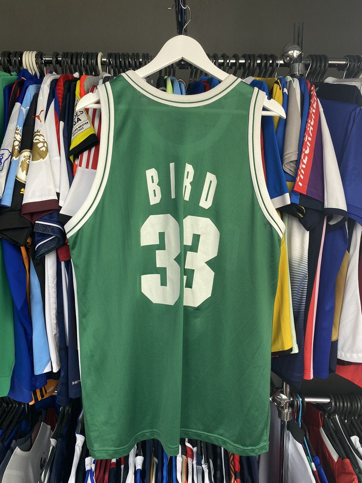 Champion Vintage 90's Authentic Champion Larry Bird Celtics Jersey Size US L / EU 52-54 / 3 - 2 Thumbnail