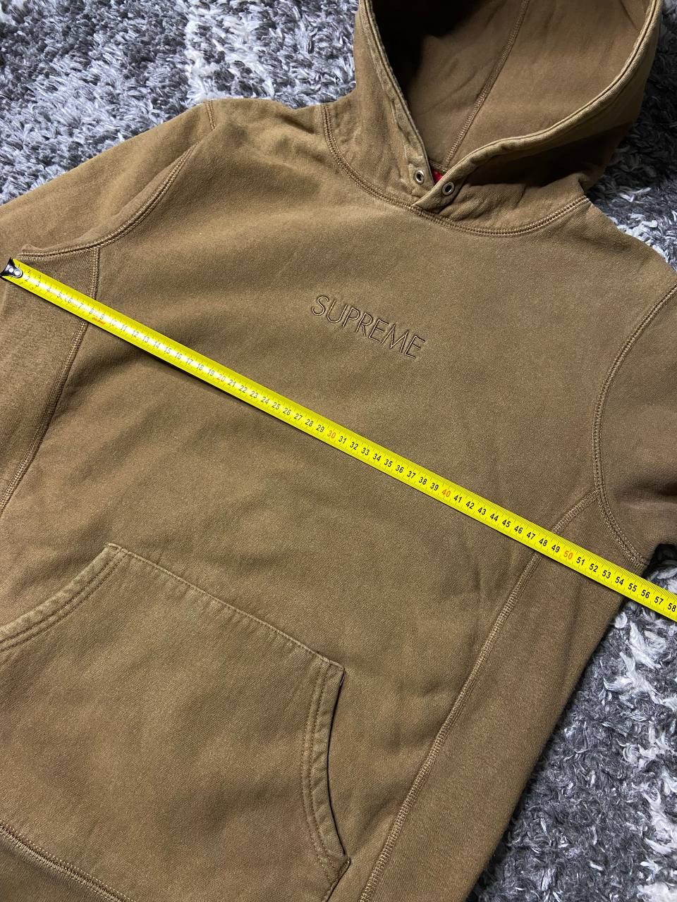 Supreme Supreme Tonal Embroidered Hoodie Pink F/W 15’ Size US M / EU 48-50 / 2 - 14 Thumbnail