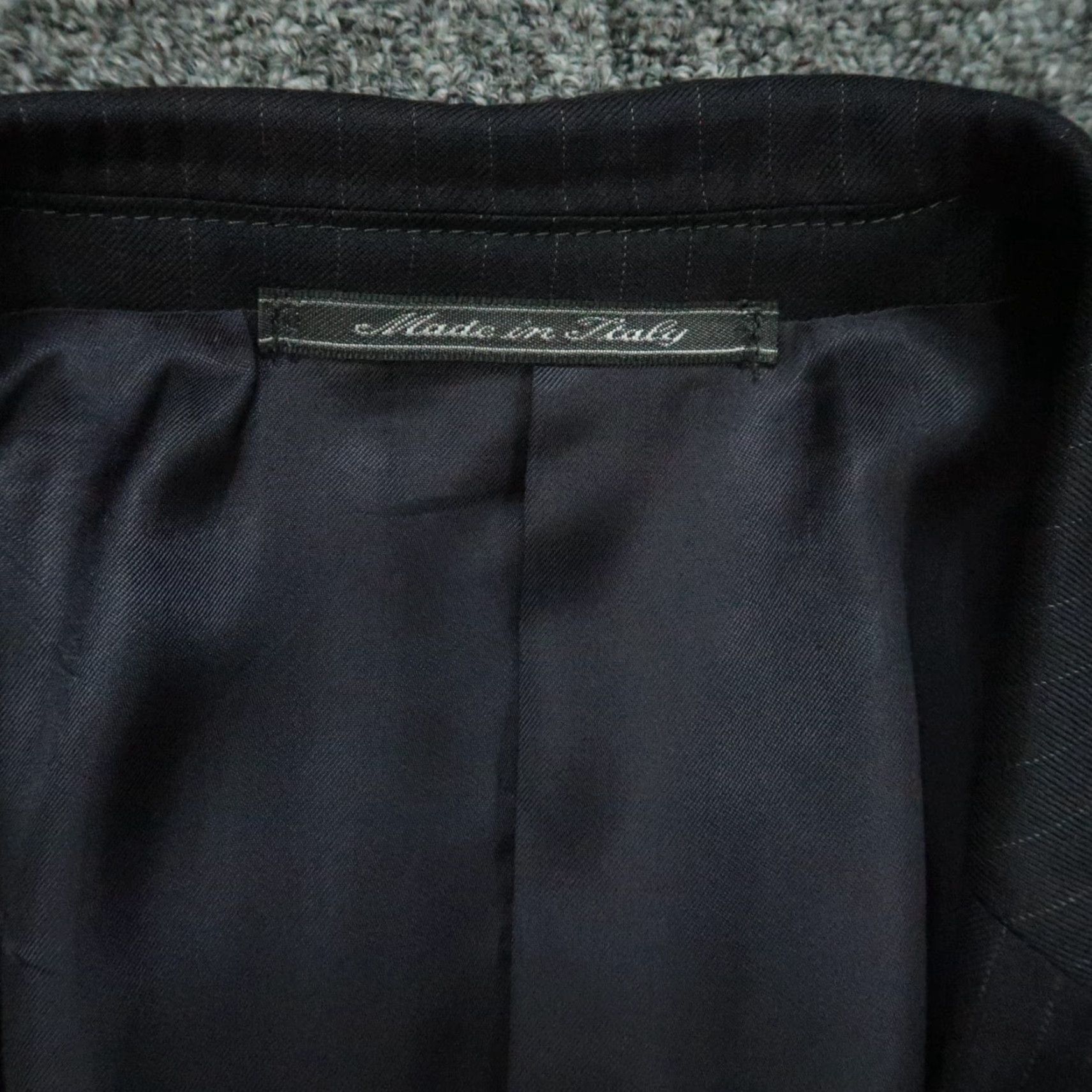 Ermenegildo Zegna VINTAGE Ermenegildo Zegna Blazer Men’s 42L Wool Patterned Suit Jacket Business Formal Men Size 42R - 3 Thumbnail