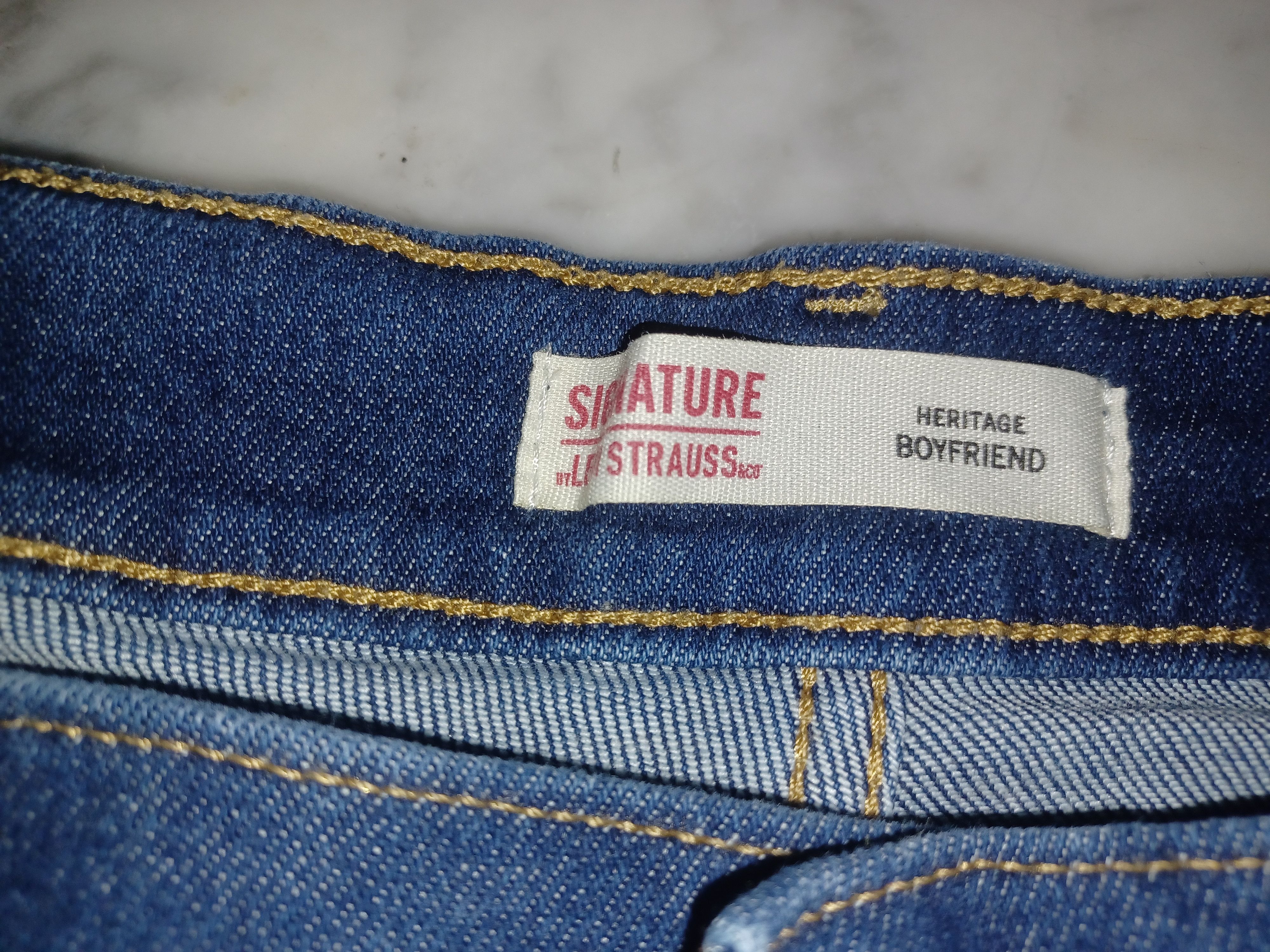 Levi's Levi's blue Jeans Boyfriend SZ 16 W33 Size 38" / US 16 / IT 52 - 3 Thumbnail