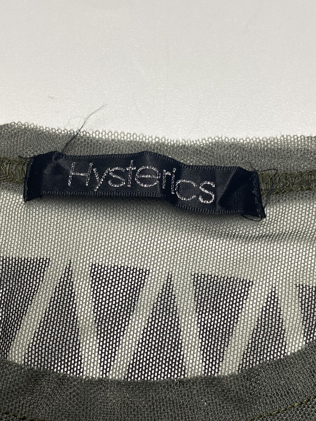 Hysteric Glamour 1990s Hysteric Glamour - Hysteric Vibes Tatto Mesh Top Size US S / EU 44-46 / 1 - 4 Thumbnail