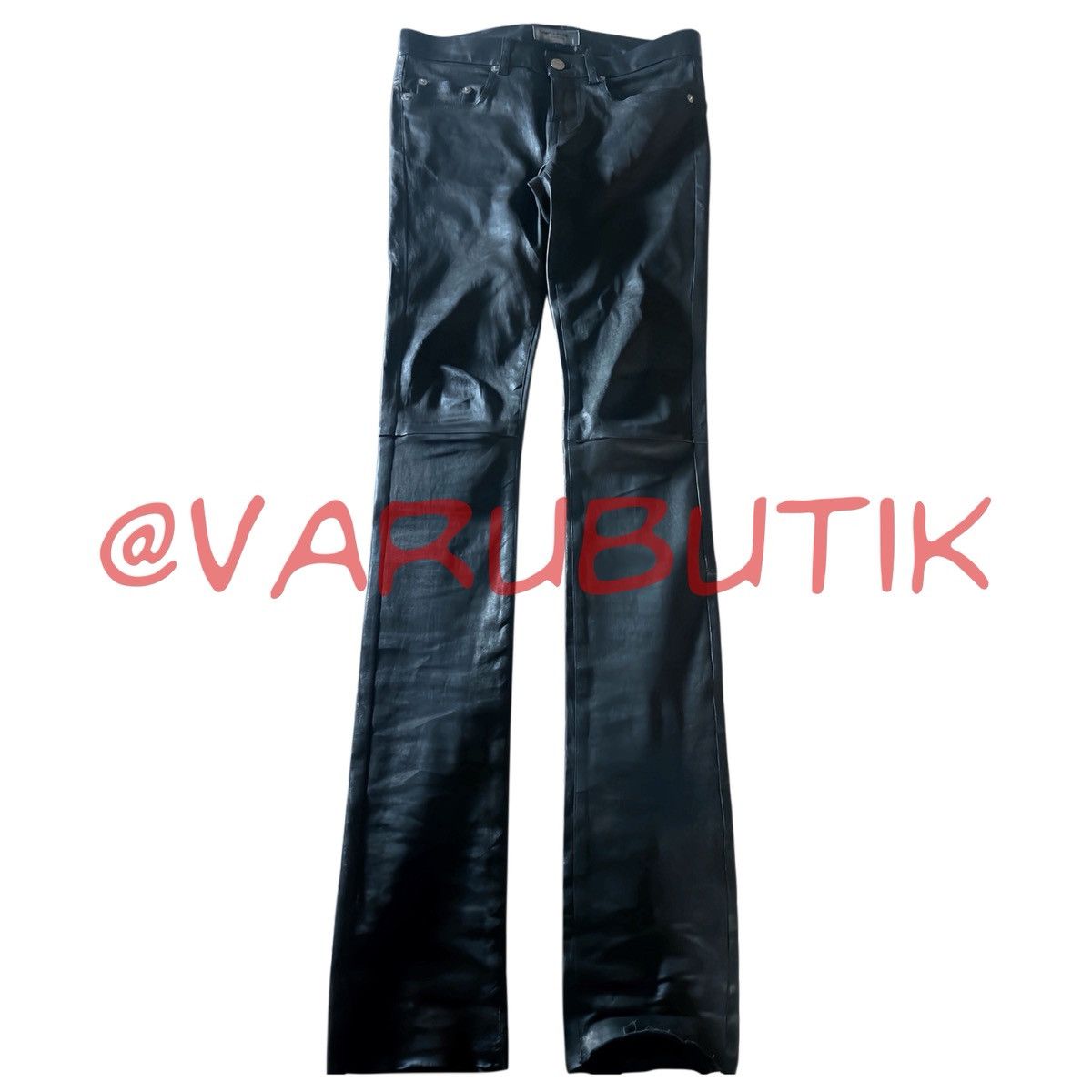 Saint Laurent Paris saint laurent paris ss13 runway leather pants f34 Size US 26 / EU 42 - 1 Thumbnail