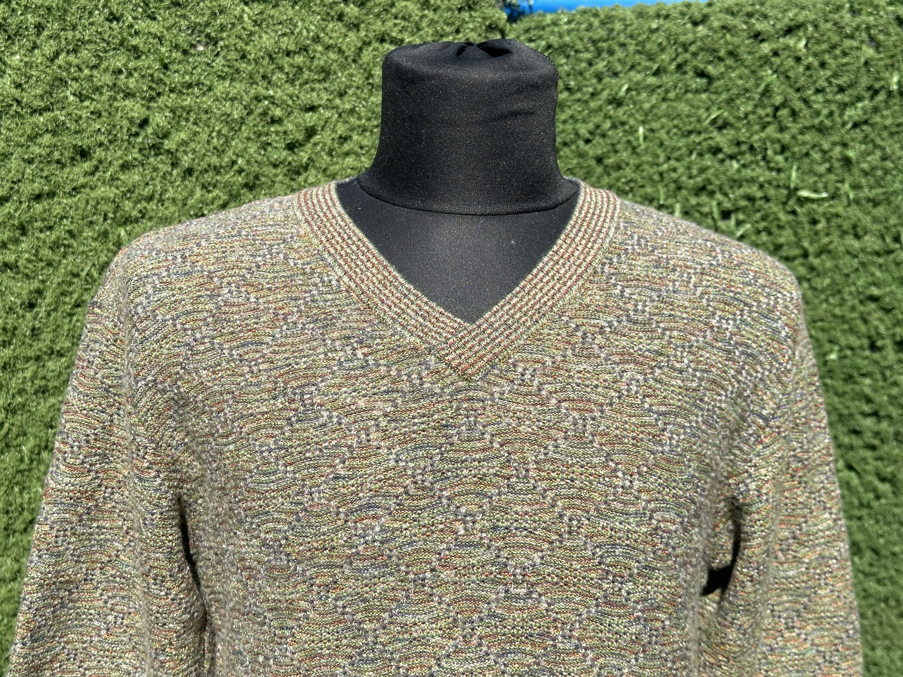 Missoni Missoni Sport Knit Pullover Sweater Rainbow Size 50 Size US M / EU 48-50 / 2 - 5 Thumbnail