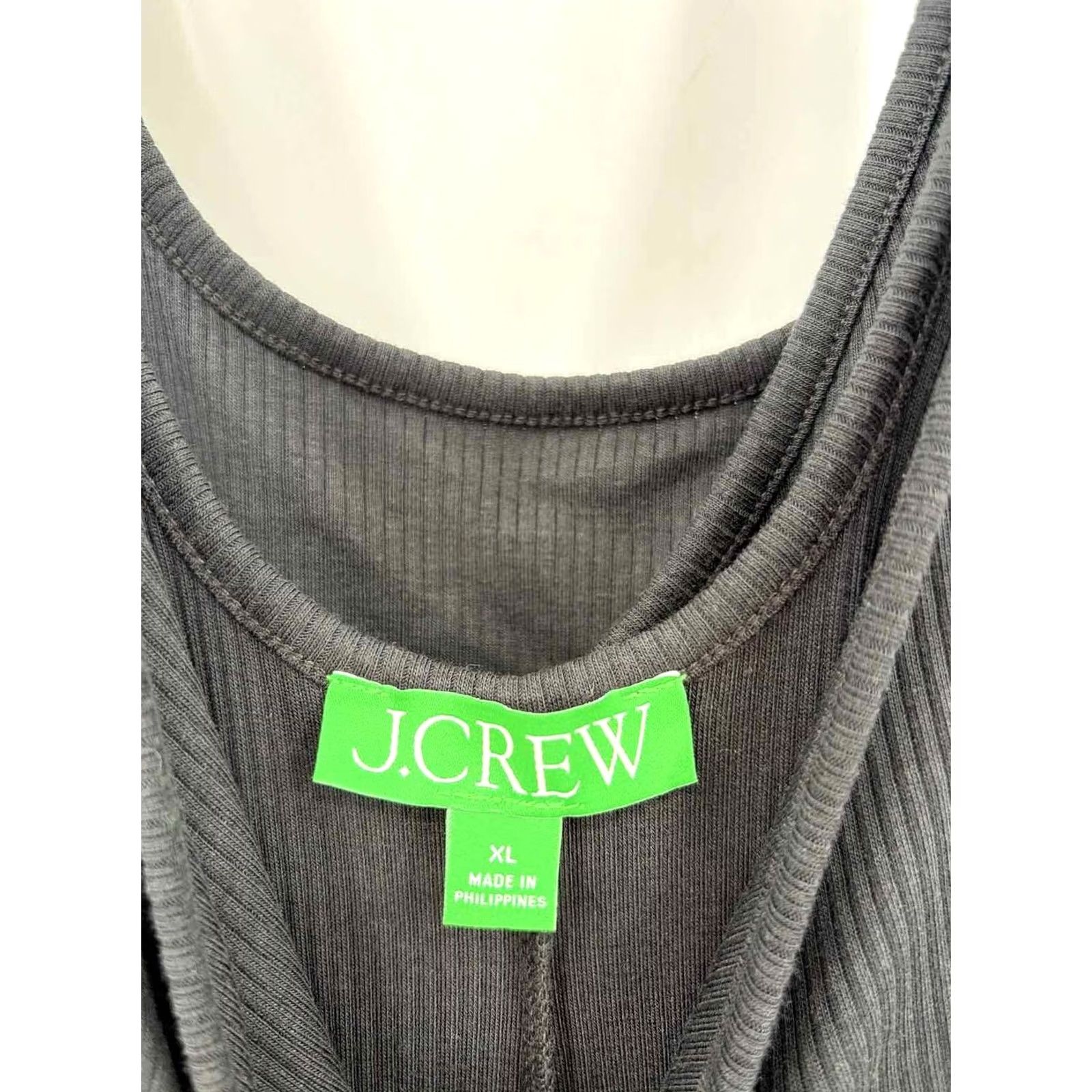 Vintage Pre-Owned J Crew Black XL Maxi Sleeveless Dress Size XL / US 12-14 / IT 48-50 - 3 Thumbnail