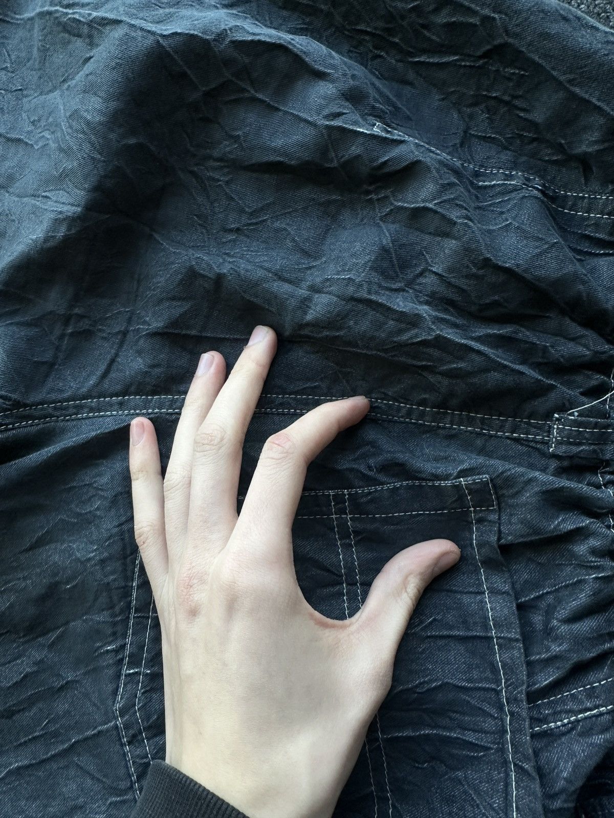Other SULU 🚨 WOMEN FADED GRAY BAGGY UNISEX PANTS OPIUM Size 27" / US 4 / IT 40 - 15 Thumbnail