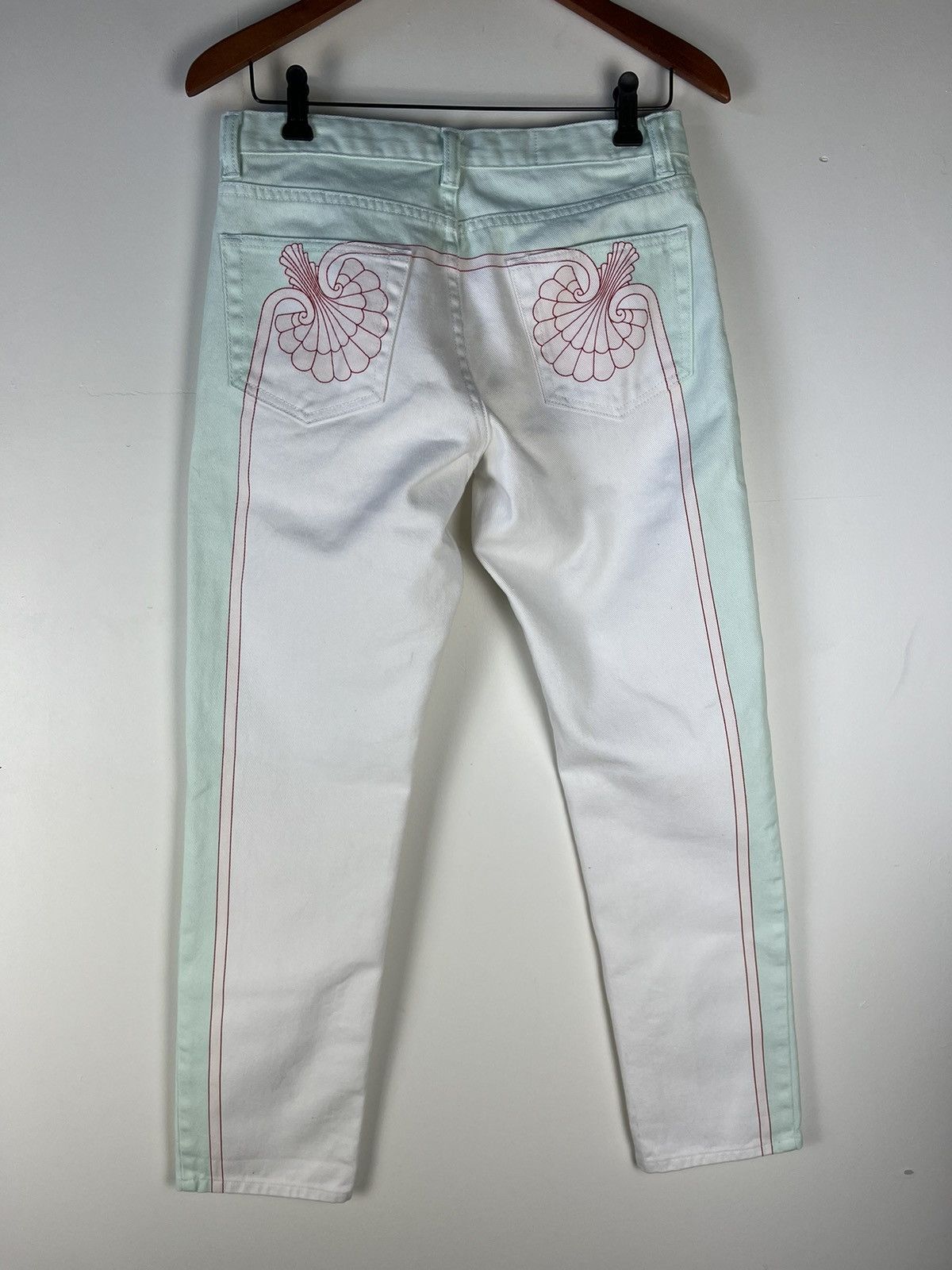 Casablanca Casablanca shell print jeans Size US 30 / EU 46 - 2 Thumbnail