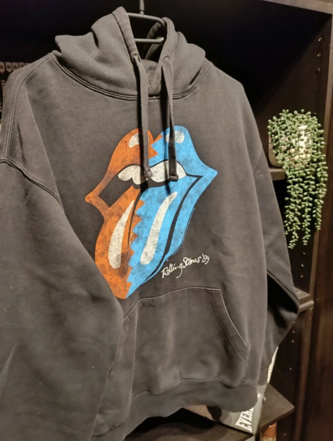 The Rolling Stones Rolling Stones 1989 North American Tour XL vintage hoodie Size US XL / EU 56 / 4 - 1 Thumbnail