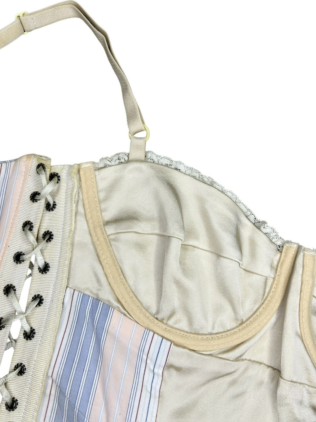 Dolce & Gabbana 00s Lace Up Corset Size S / US 4 / IT 40 - 8 Thumbnail
