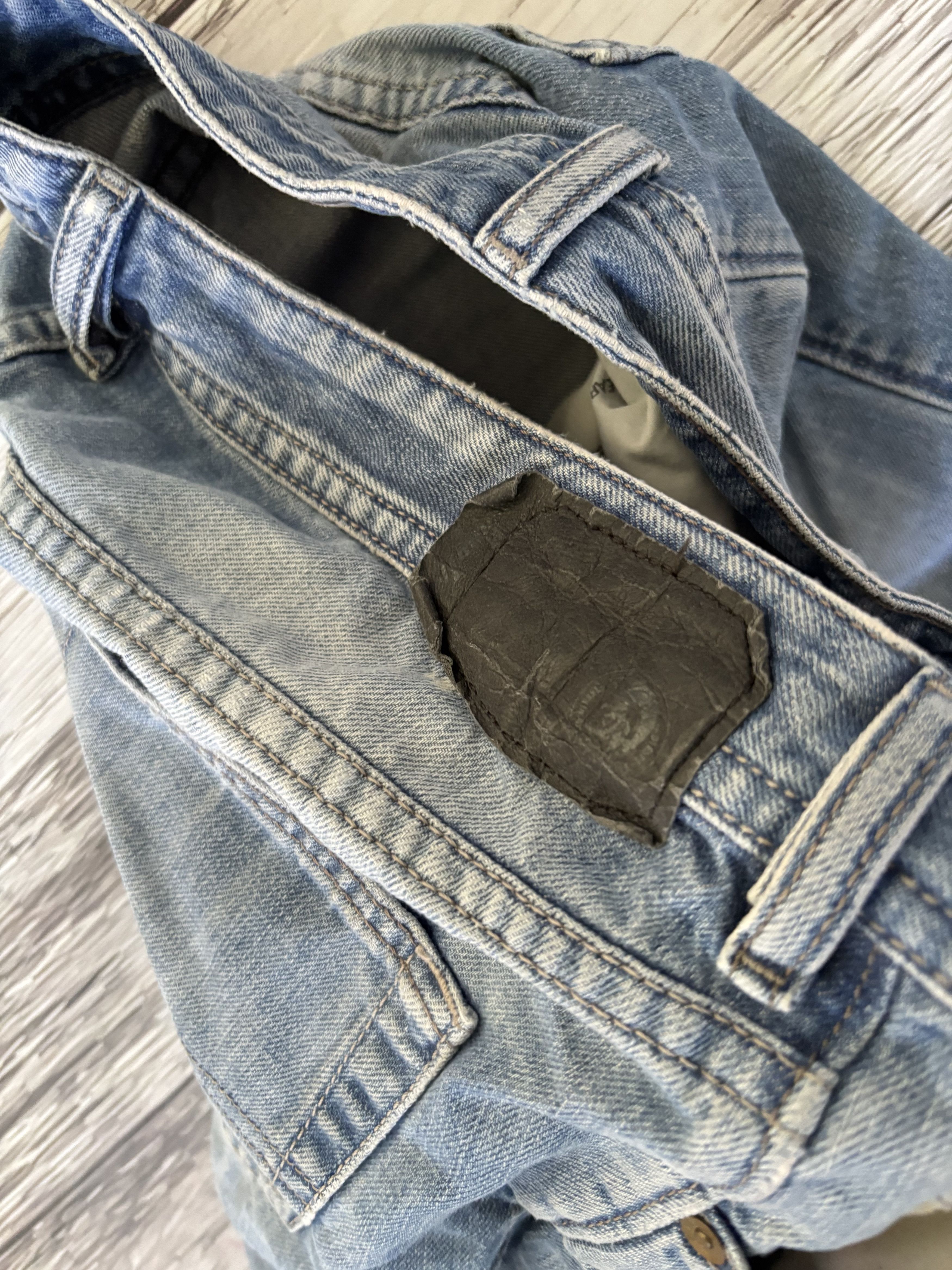 Japanese Brand 💥 JUNYA WATANABE BALENCIAGA STYLE DISTRESSED JEANS y2k Size US 32 / EU 48 - 6 Thumbnail