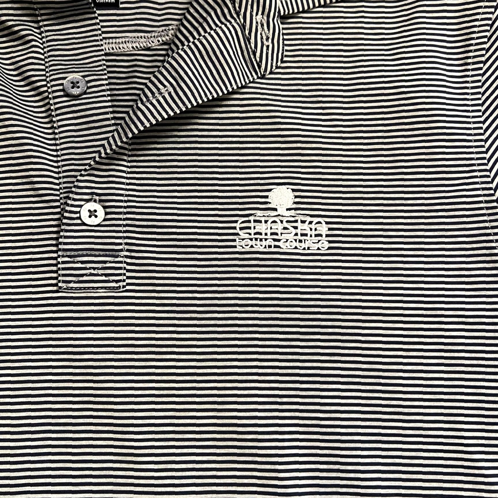 Footjoy Footjoy Polo Shirt Mens Medium Golf Performance Stripe Black Gray M Mens Polo Shirt Black Gray Footjoy Golf Performance Stripe Size US M / EU 48-50 / 2 - 2 Thumbnail