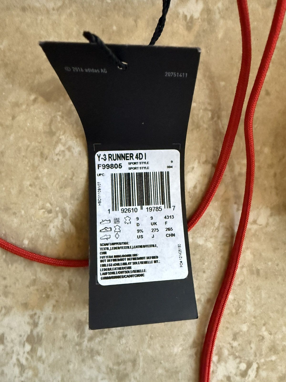 Y-3 Y-3 4D Runner Size US 9.5 / EU 42-43 - 5 Thumbnail