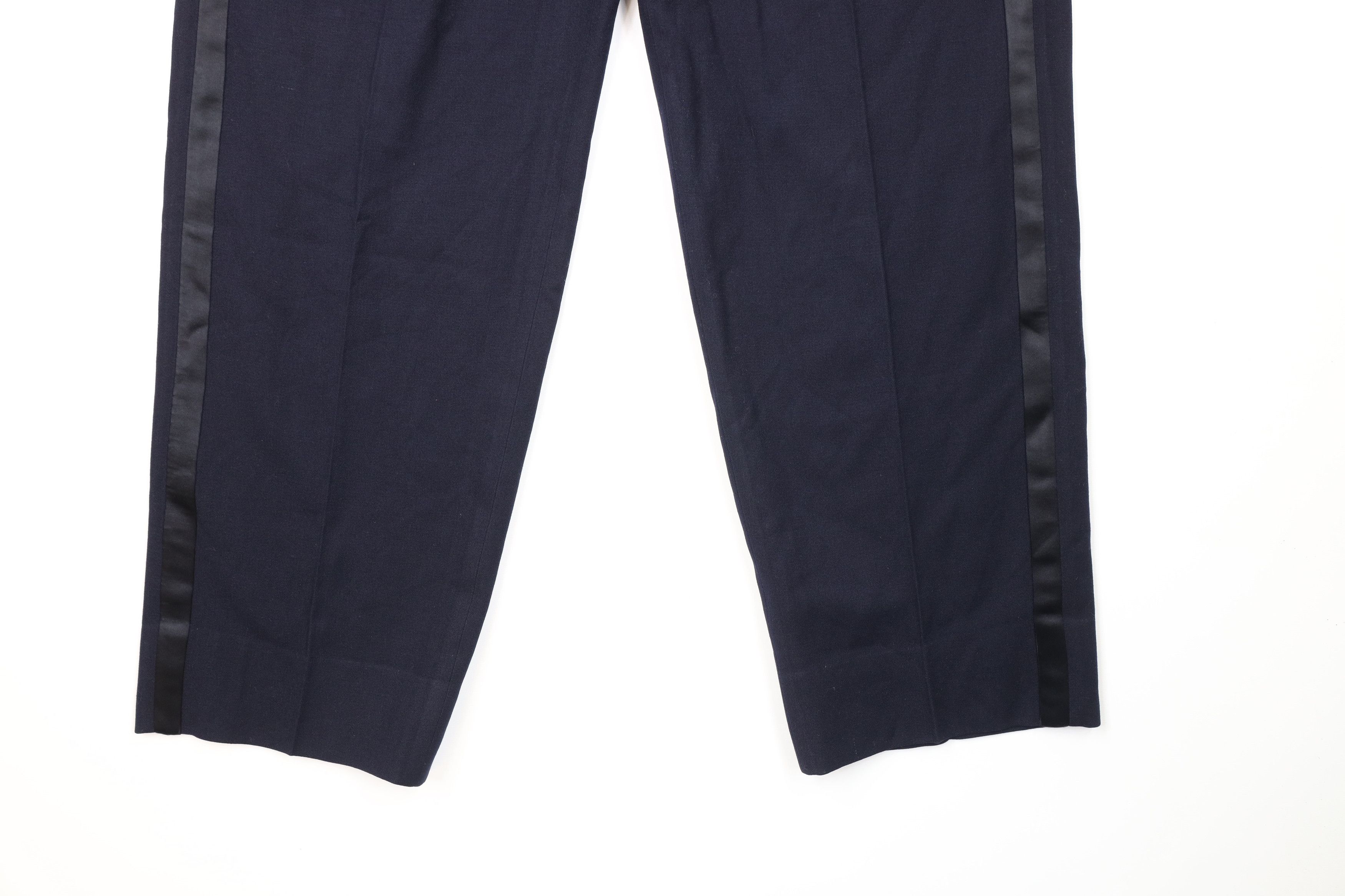 Vintage Vintage 50s Fenn Feinstein Pleated Tuxedo Pants Trousers USA Size US 30 / EU 46 - 4 Thumbnail