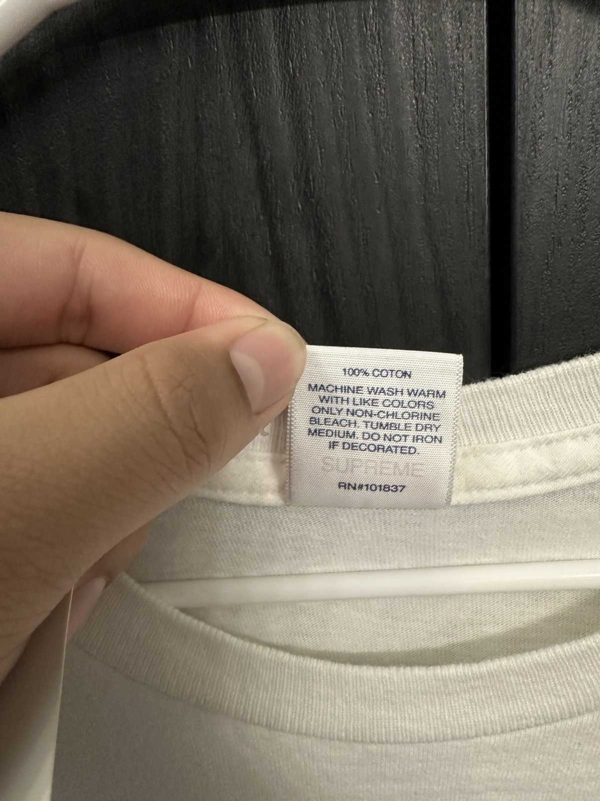 Supreme × Thrasher Supreme Thrasher Tee White XL Size US XL / EU 56 / 4 - 5 Thumbnail