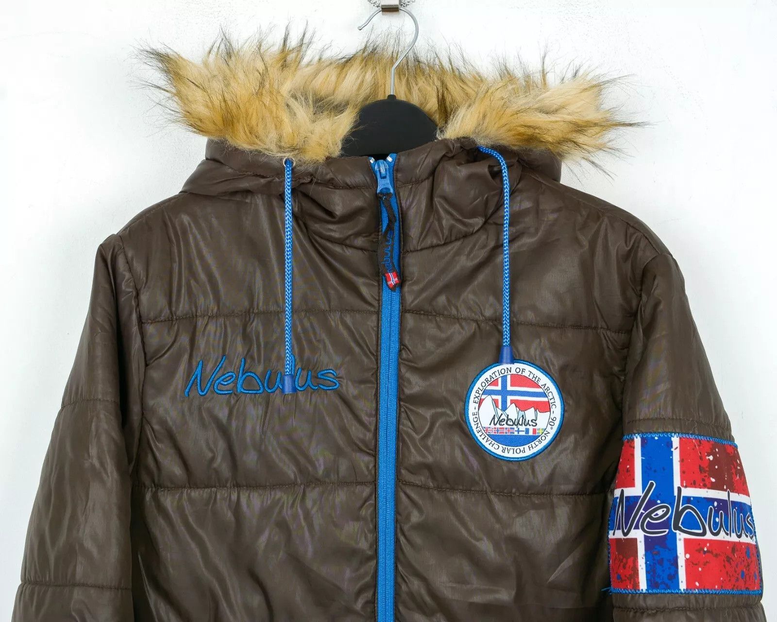 Other NEBULUS Women S Jacket Parka Windbreaker Faux Fur Trim Size S / US 4 / IT 40 - 7 Thumbnail
