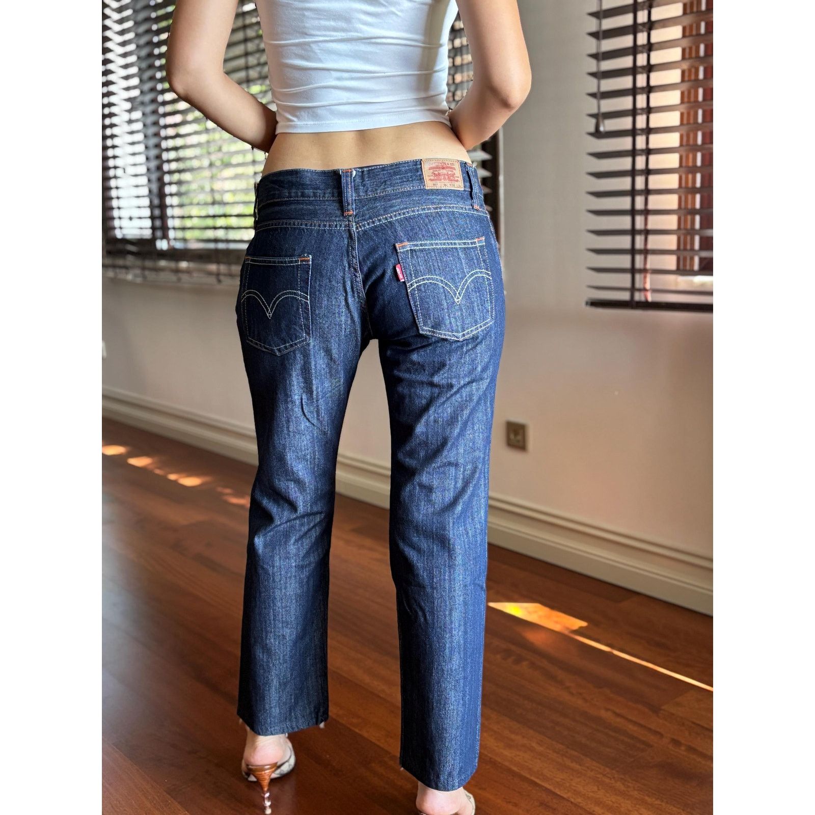 Levi's Levi's 507 W33 L34 USA 1996 Dark Wash Vintage Red Tab Jeans Size US 33 - 2 Thumbnail