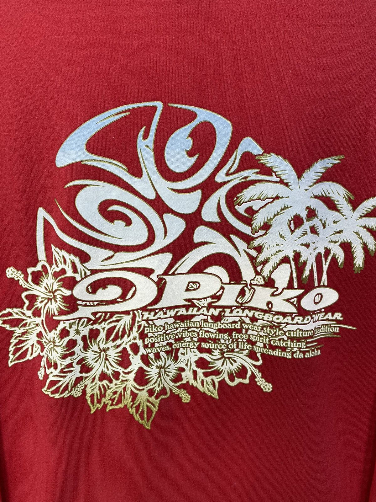 Sun Surf Piko Hawaiian Longboard Wear Sweatshirt Crewneck Size L Size US L / EU 52-54 / 3 - 7 Thumbnail