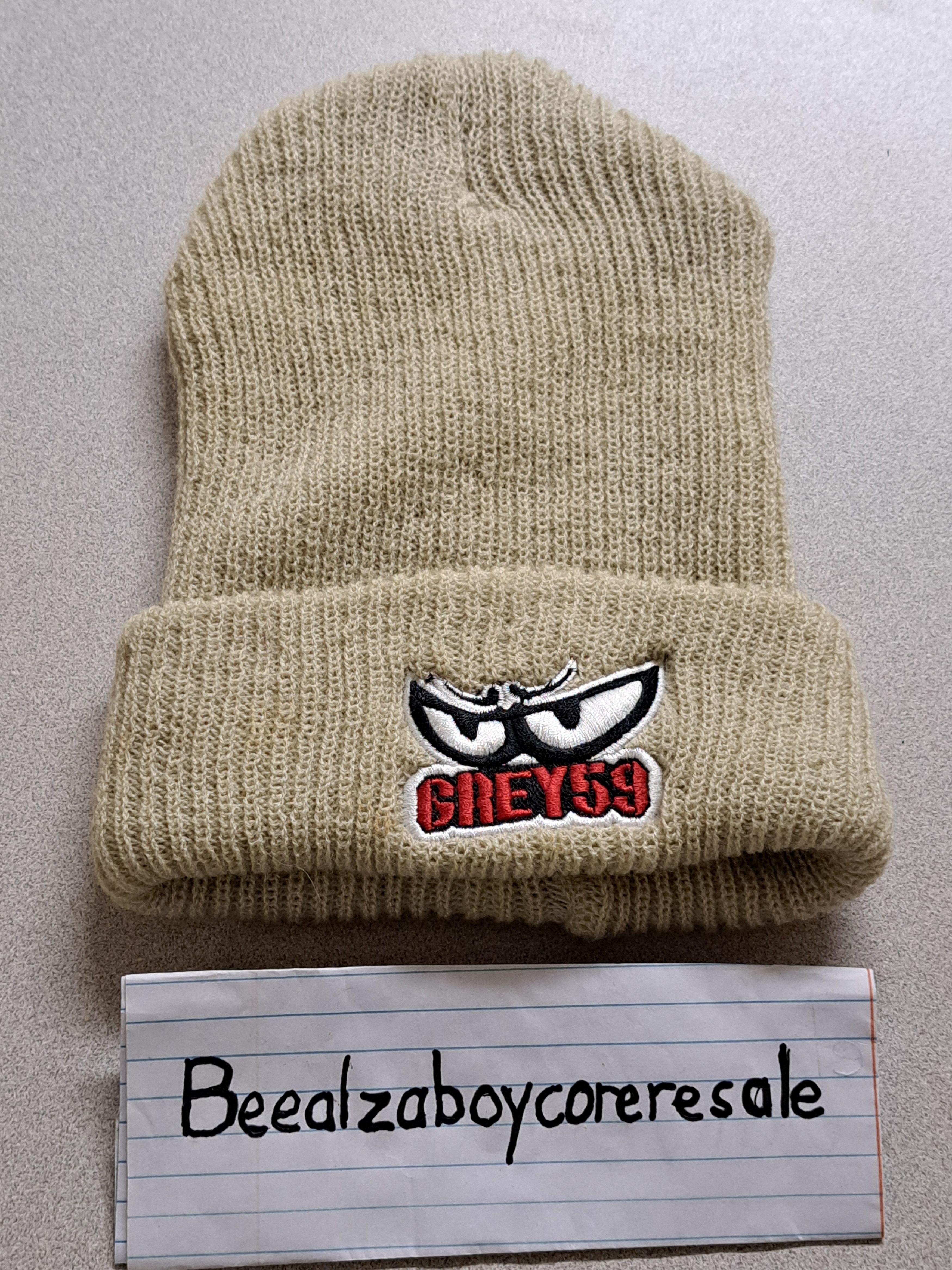 G59 Records "Eyes" G59 Knit Beanie Size ONE SIZE - 1 Thumbnail