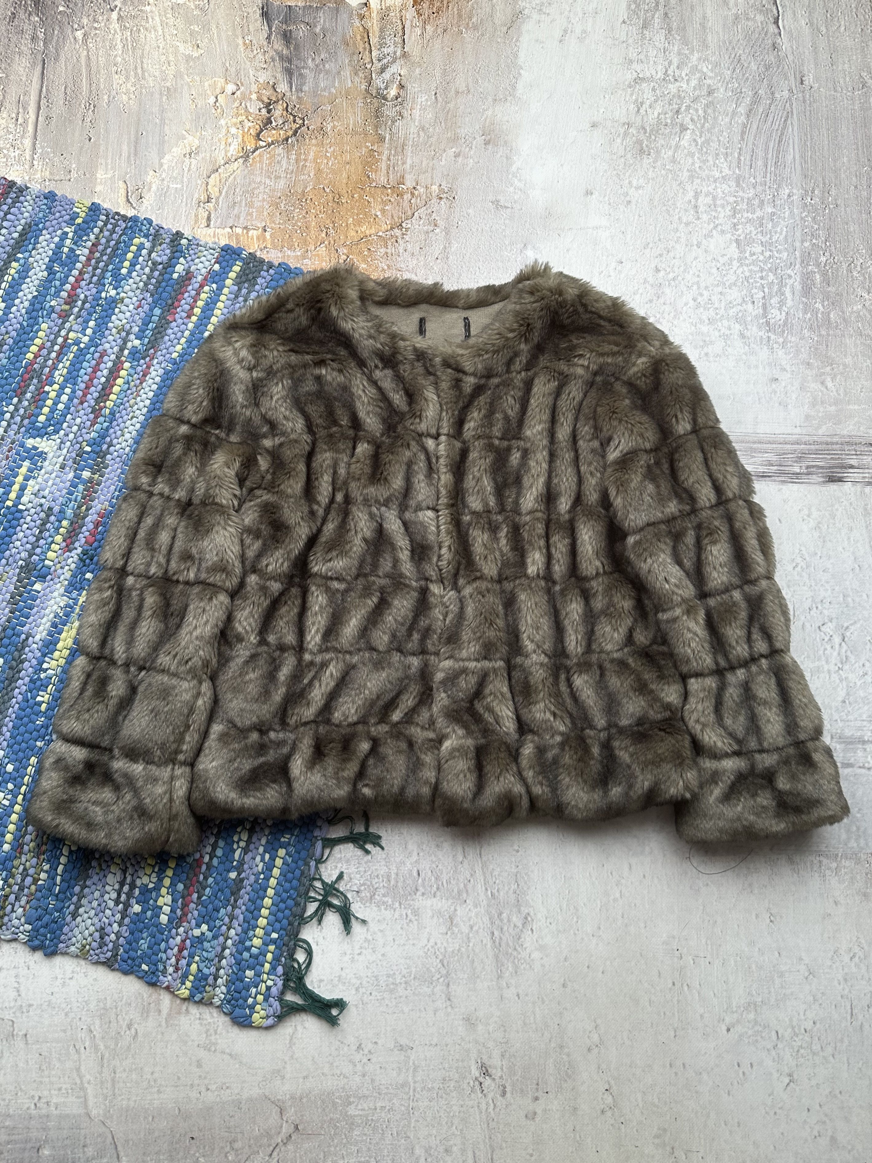 Japanese Brand Vintage Faux Fur Coat A583D15(435) Size M / US 6-8 / IT 42-44 - 1 Thumbnail