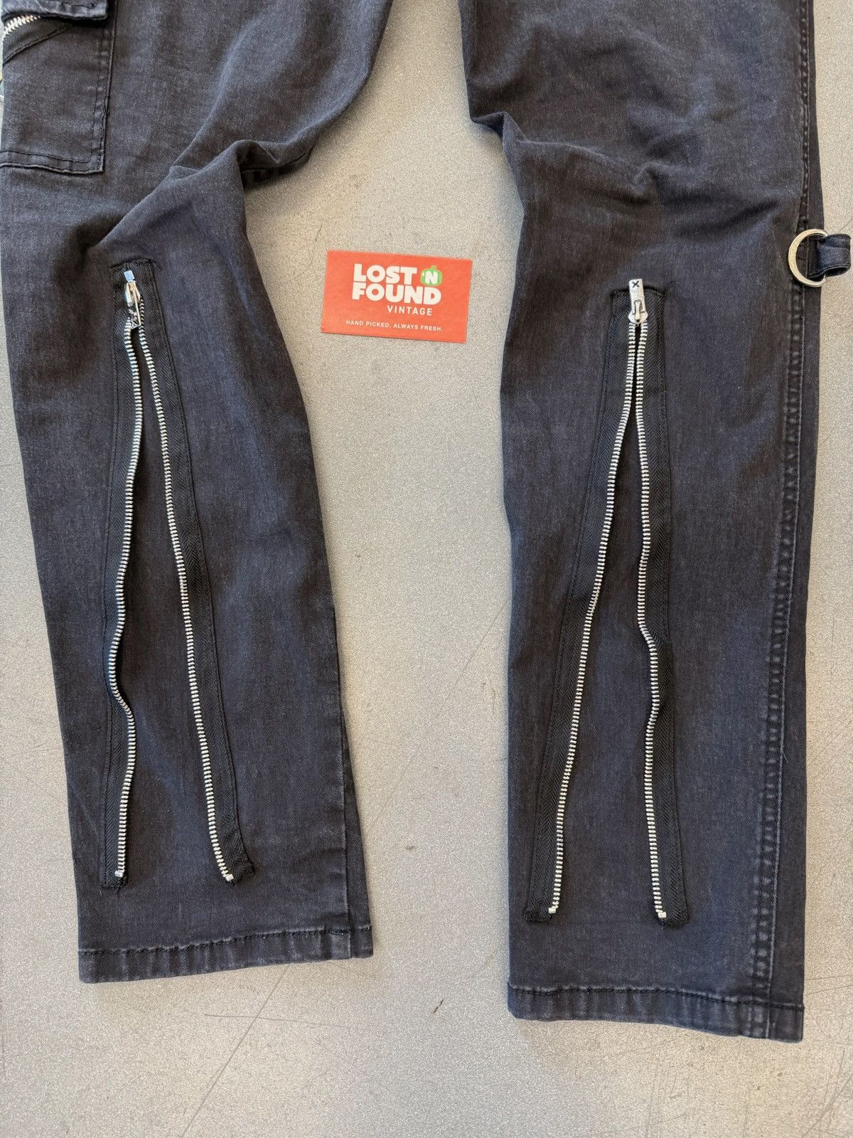 Tripp NYC Y2K Vintage Tripp NYC Bondage Style Zipper Pants Size US 38 / EU 54 - 8 Thumbnail