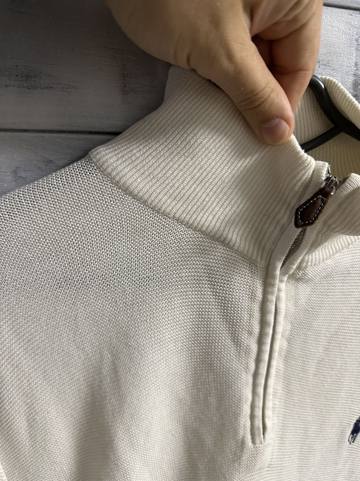 Ralph Lauren Luxury 1/3 Zip Sweater Ralph Lauren Polo Golf Lampo Size L Size US L / EU 52-54 / 3 - 11 Thumbnail