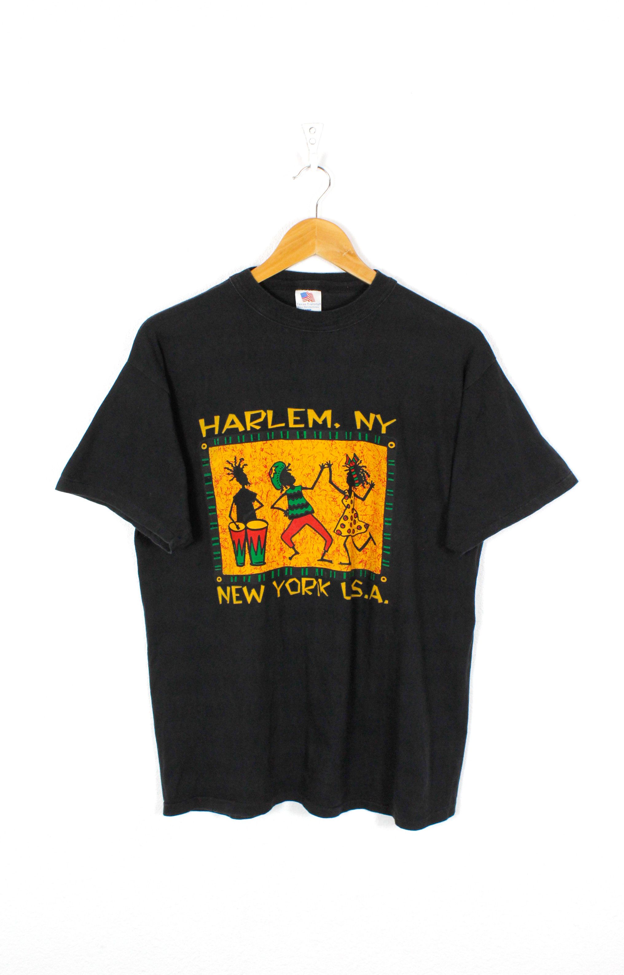 Vintage 🇯🇲Vintage 90s Harlem New York Harlem Jamaican Tee USA 90s Size US L / EU 52-54 / 3 - 1 Thumbnail