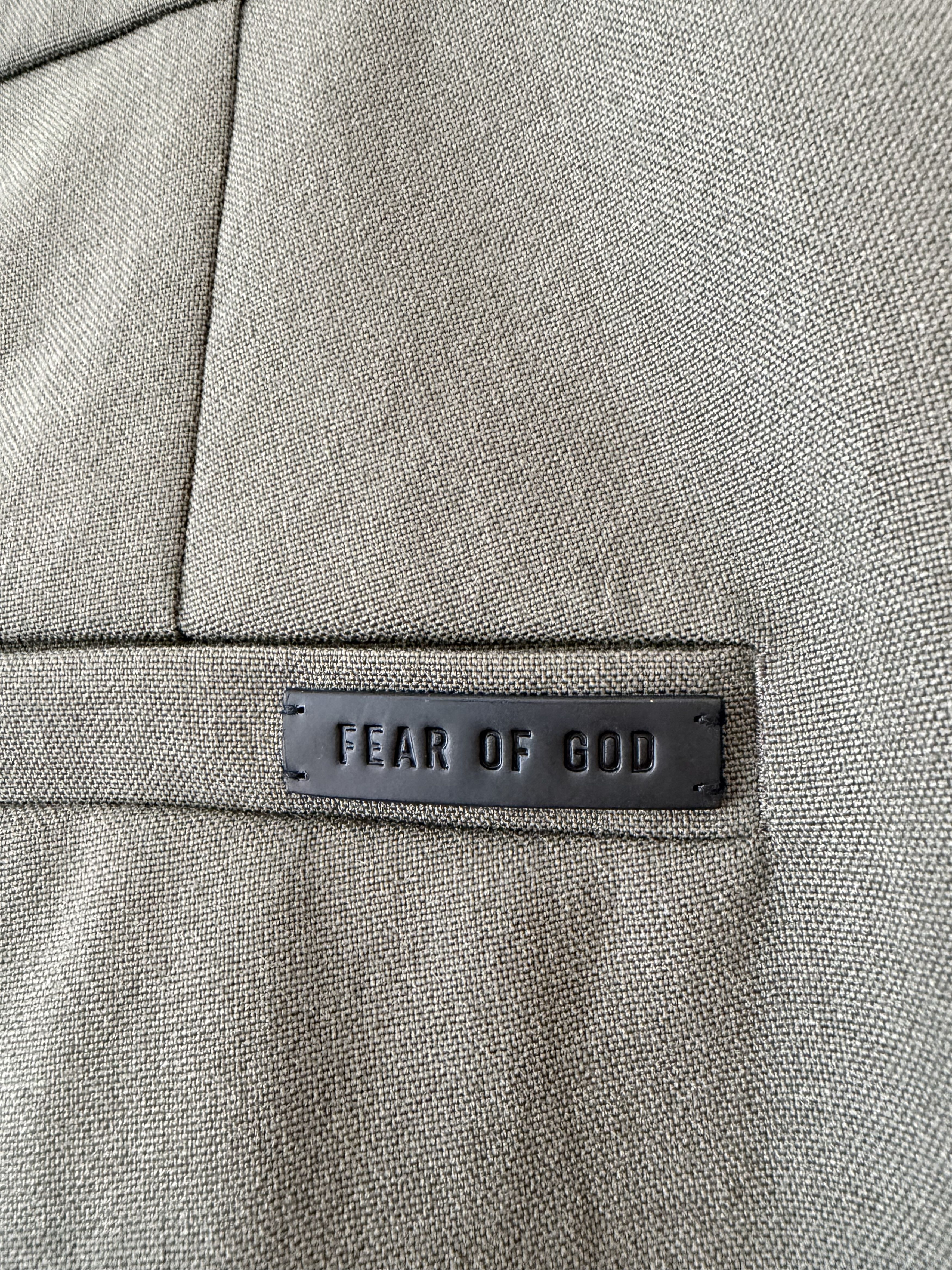Fear of God Fear of God 8th Collection Wool Trousers in Wood Green Size US 32 / EU 48 - 6 Thumbnail
