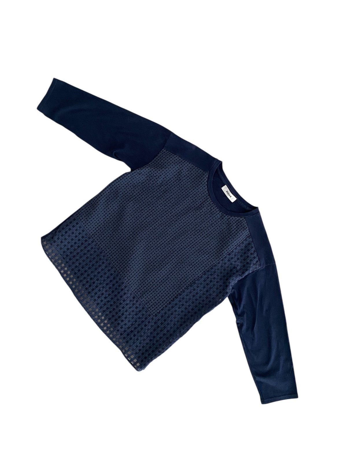 Issey Miyake × Zucca Zucca Miyakee L/S blue colour nice design Size US M / EU 48-50 / 2 - 2 Thumbnail