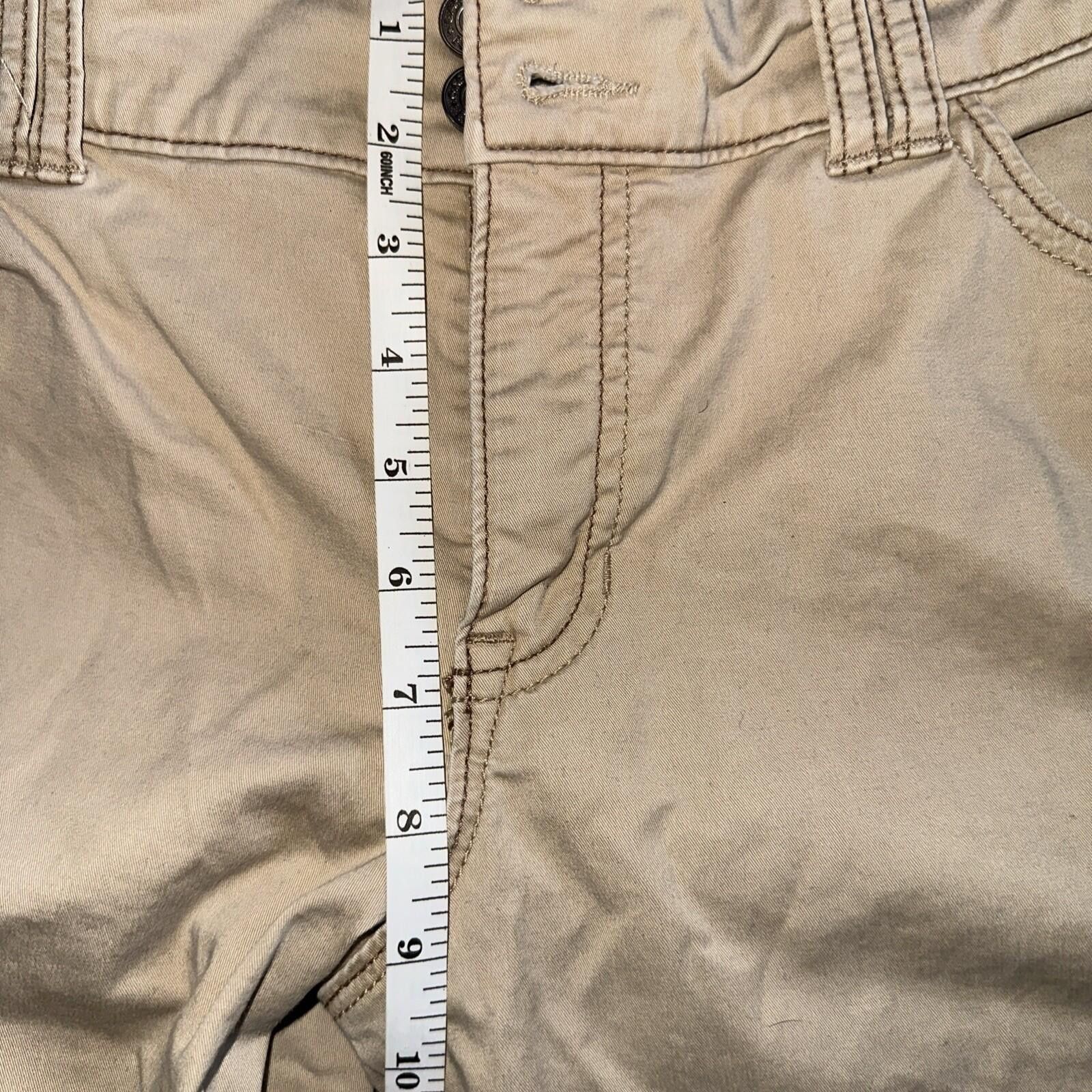Gap Gap Low Rise Cropped Stretch Pants Size 14 Tan Capris Size 36" / US 14 / IT 50 - 9 Thumbnail