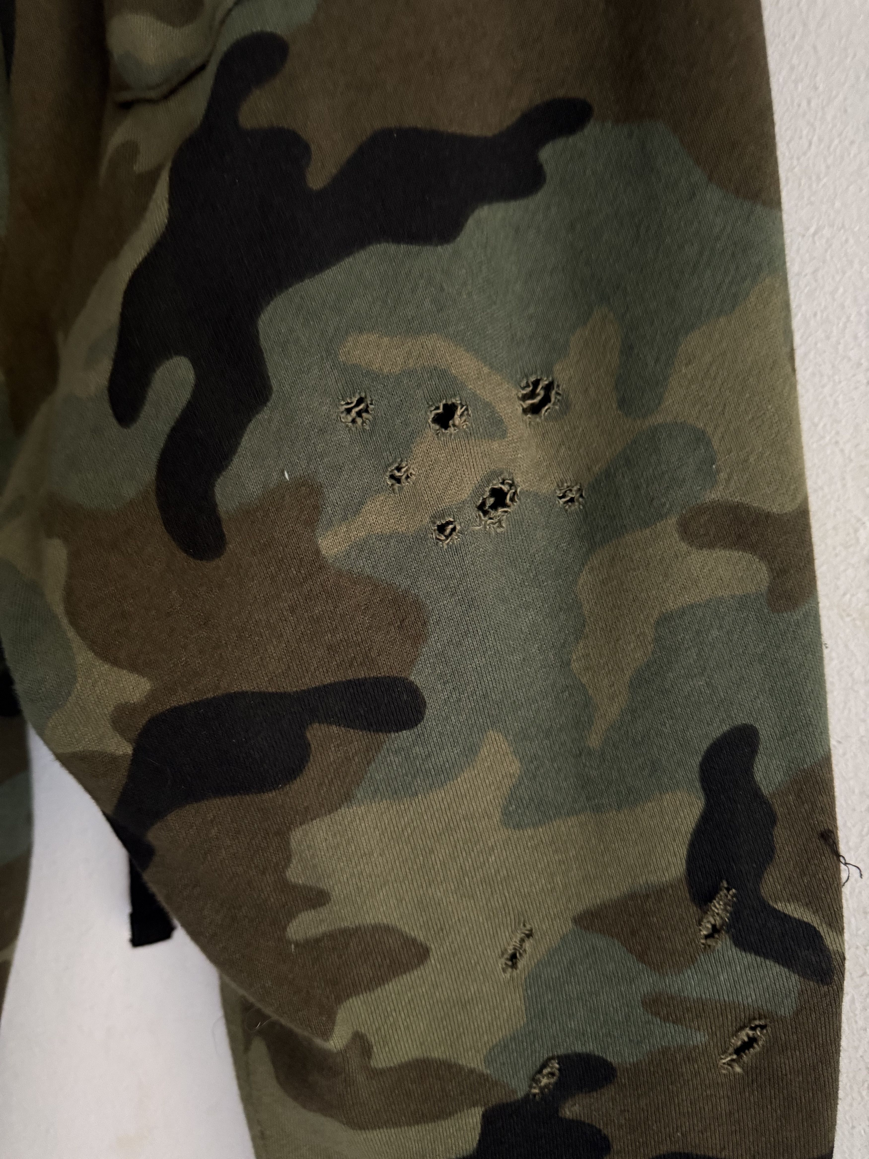 Amiri Amiri MX1 Leather Patch Sweatpants Camo Size US 30 / EU 46 - 16 Thumbnail